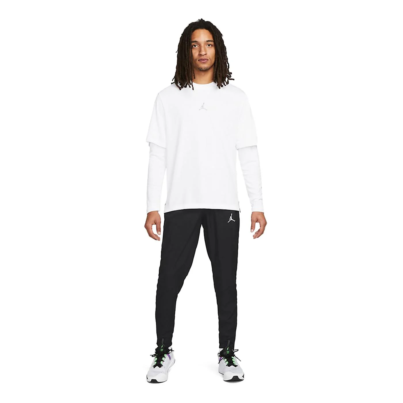 Nike Jordan Sport Dri-Fit Pant Black/Black-White - Image 3