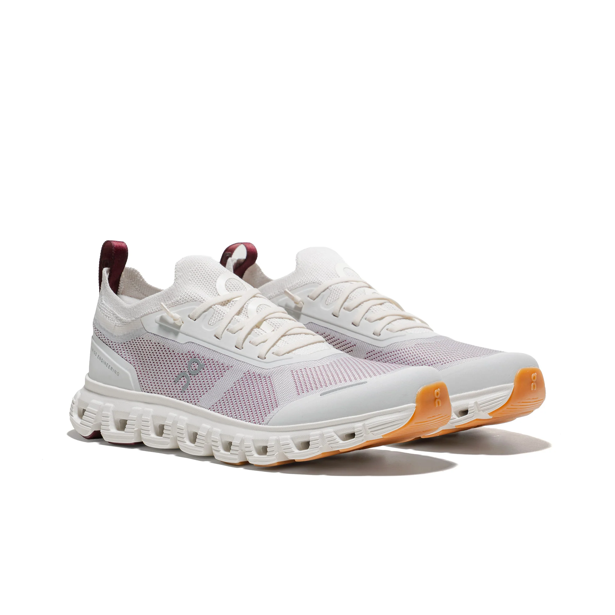 On Running Cloud Versa 6 Ice/Maroon - Image 3