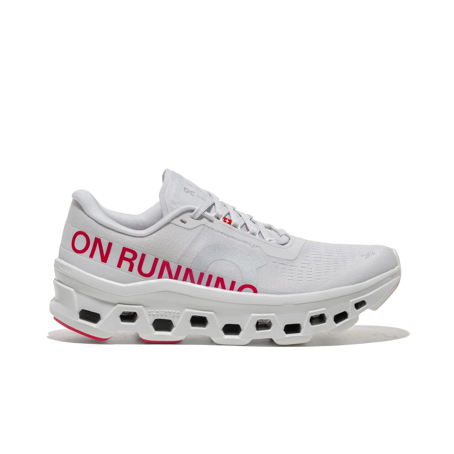 On Running Cloudmonster 1 Silver/Camellia