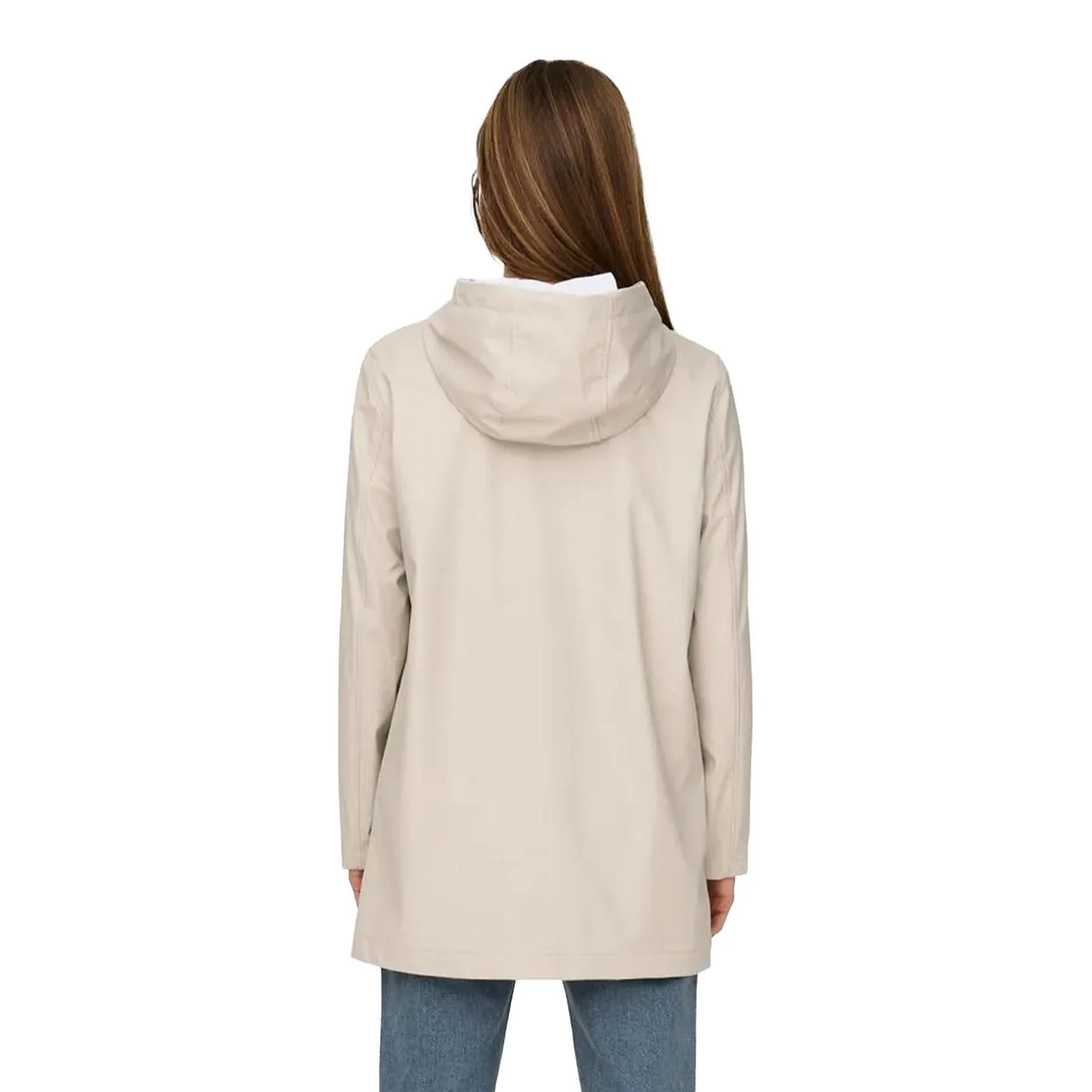 Only Elisa Raincoat Silver Lining - Image 2