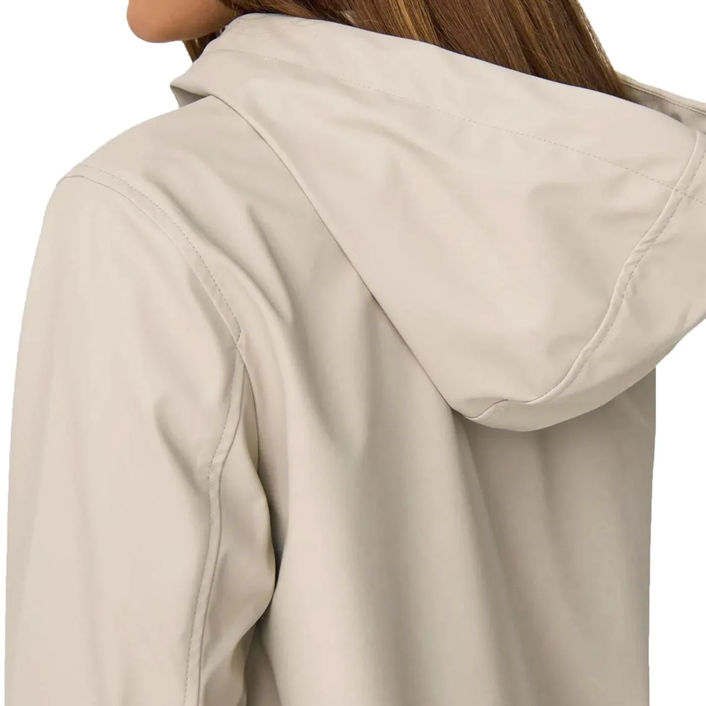 Only Elisa Raincoat Silver Lining - Image 4