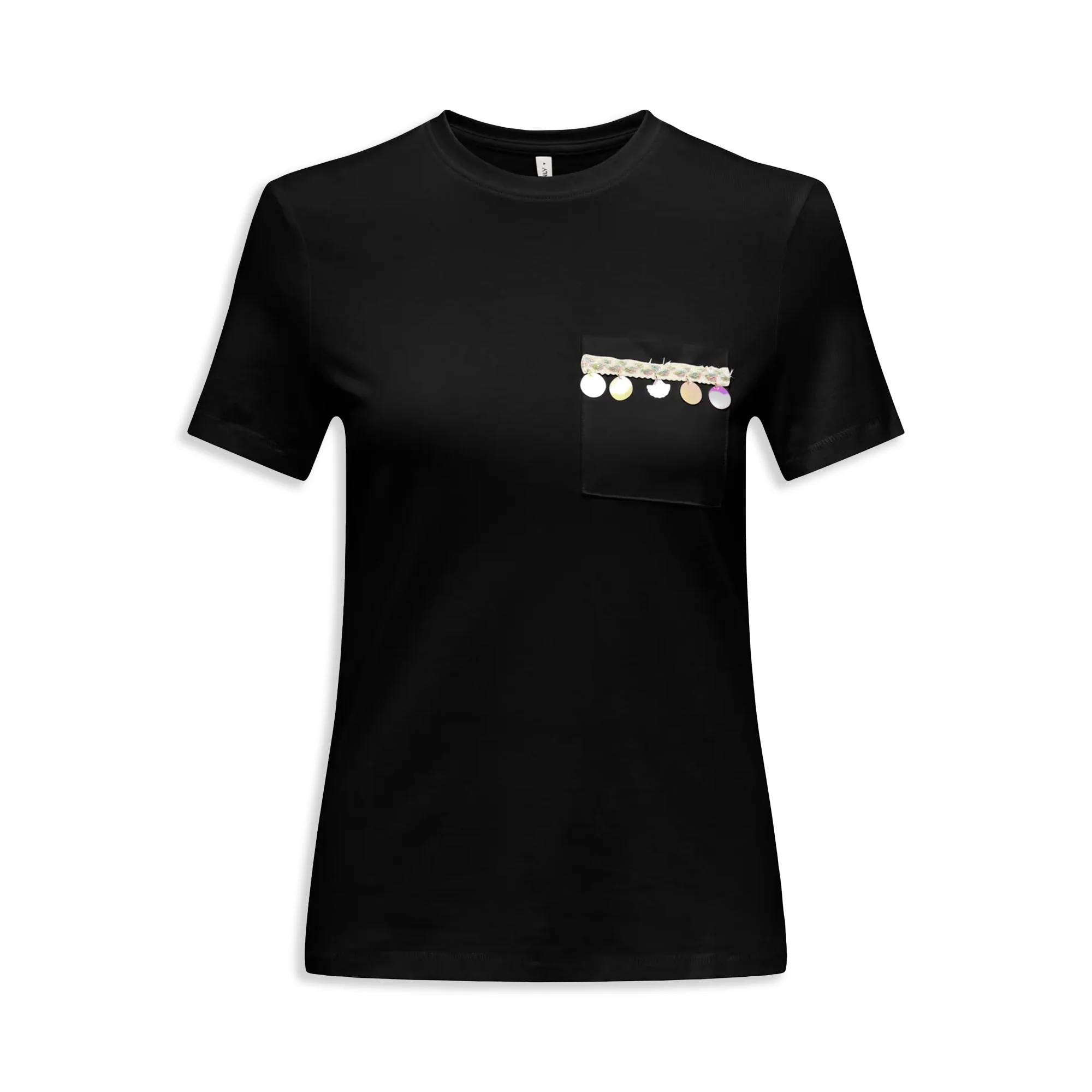 Only Filippa Life S/S O-Neck Top Black