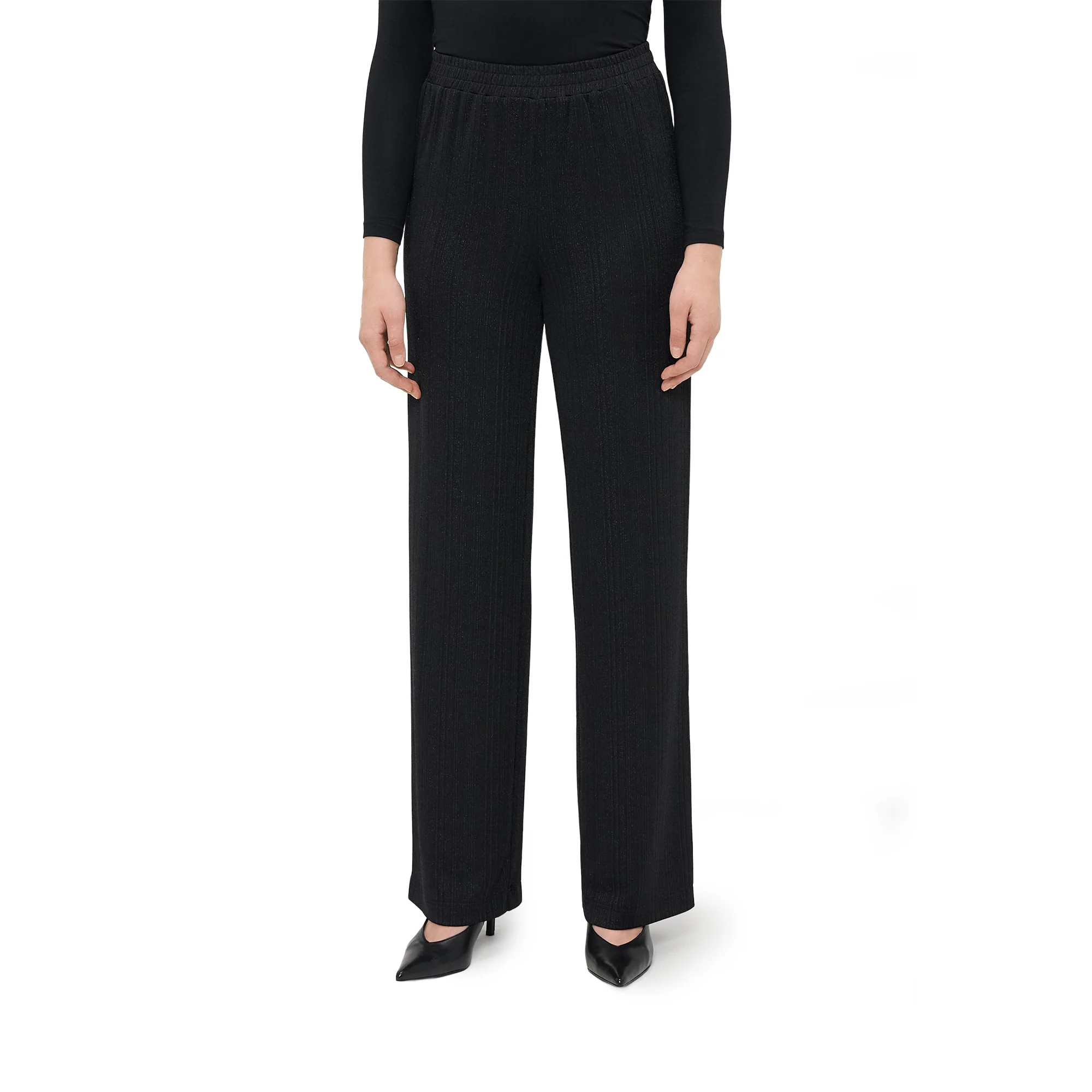 Only Lamina Wide Pant Black