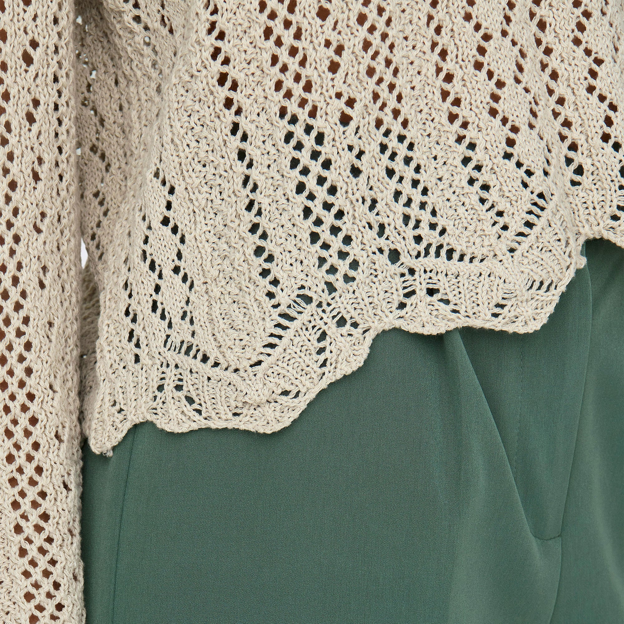 Only Nola 3/4 Pullover Knit Feather Gray - Image 3
