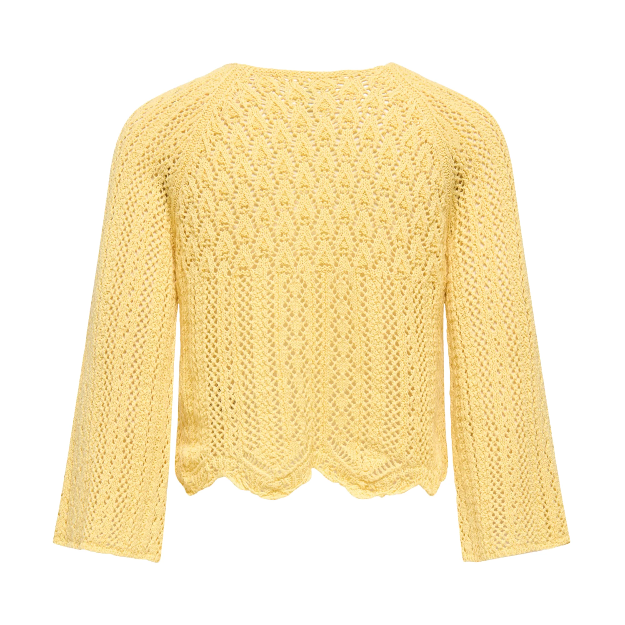 Only Nola 3/4 Pullover Knit Sunlight - Image 5