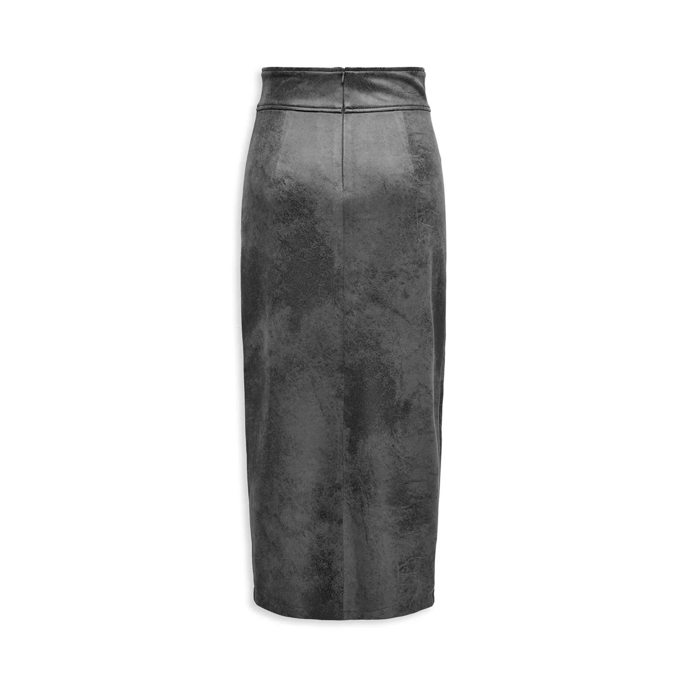 Only Paris Faux Suede HW Skirt Phantom - Image 2