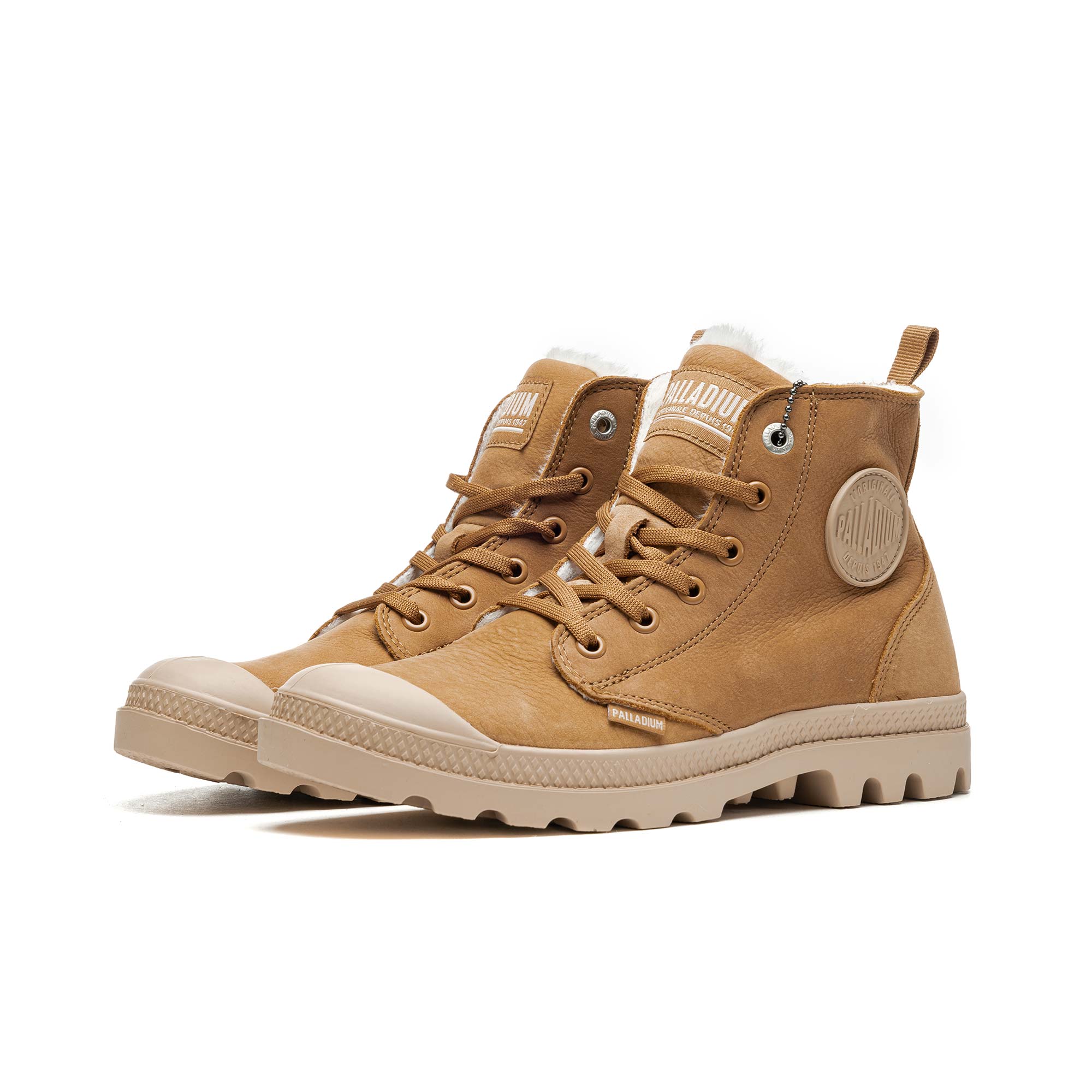 Palladium Pampa Hi Zip Wool W Dear Brown - Image 3