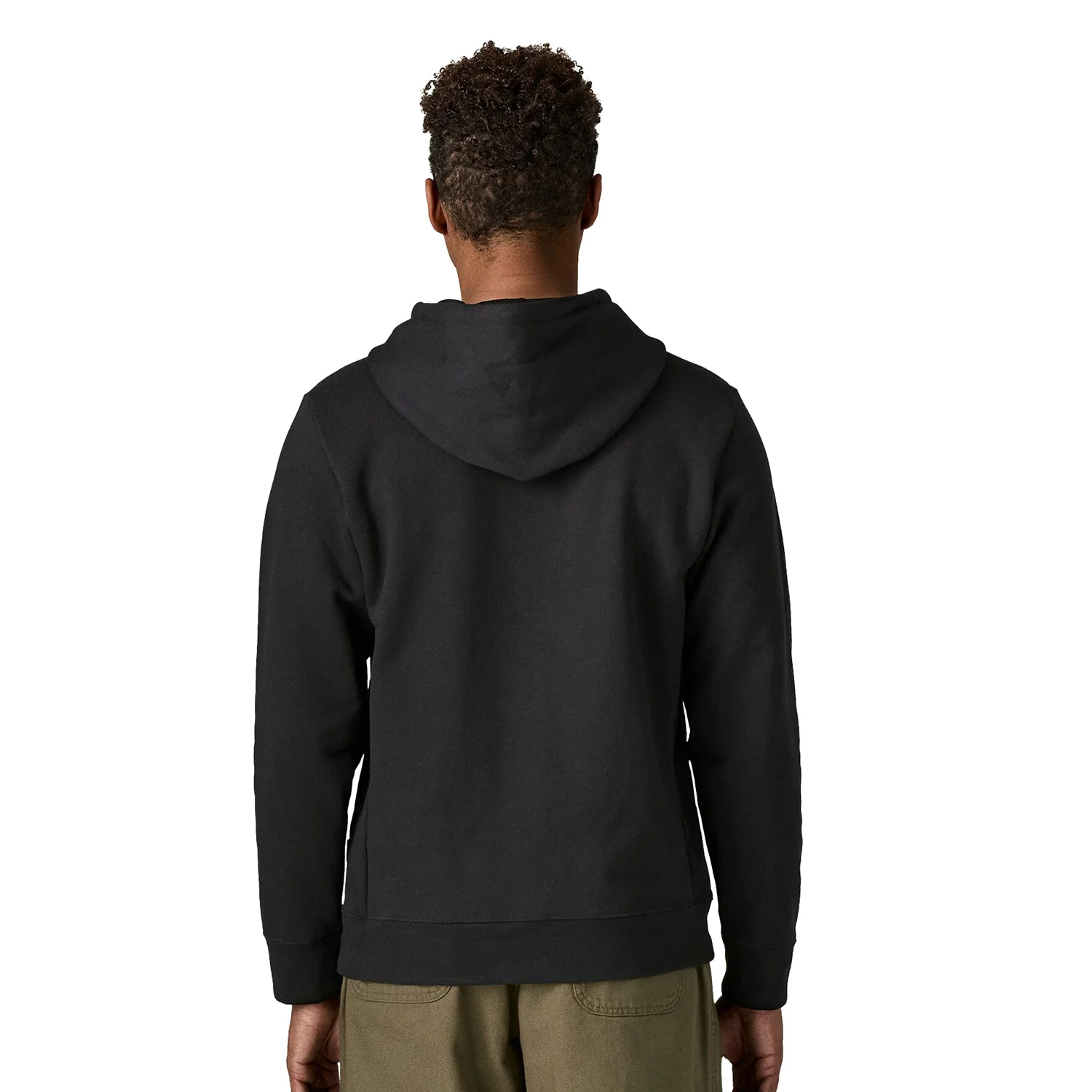 Patagonia P-6 Label Uprisal Hoody Black - Image 2