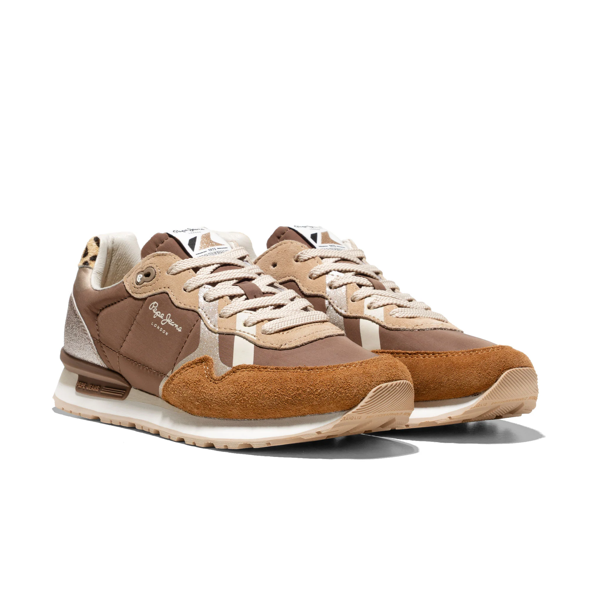 Pepe Jeans Brit Glitter W Camel Beige - Image 2