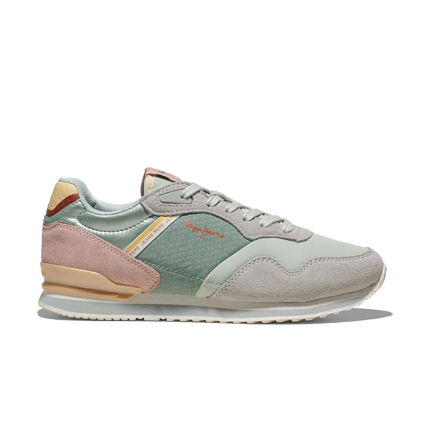 Pepe Jeans London Print W Light Grey Marl