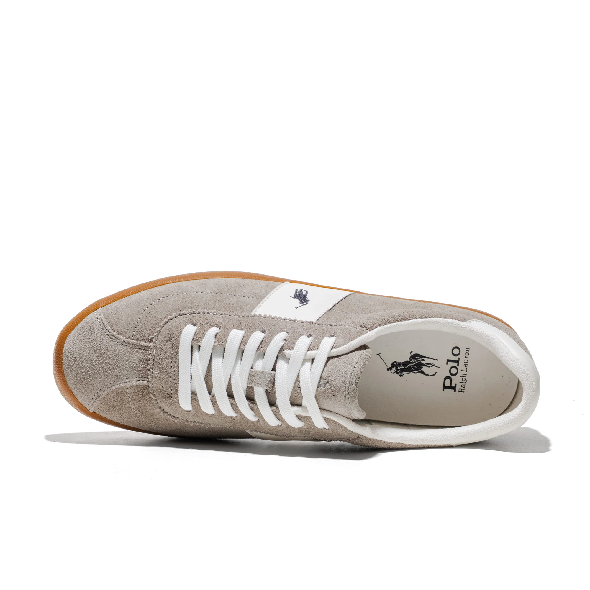 Polo Ralph Lauren Court Vulc PP Earth Grey/Deckwash White - Image 5