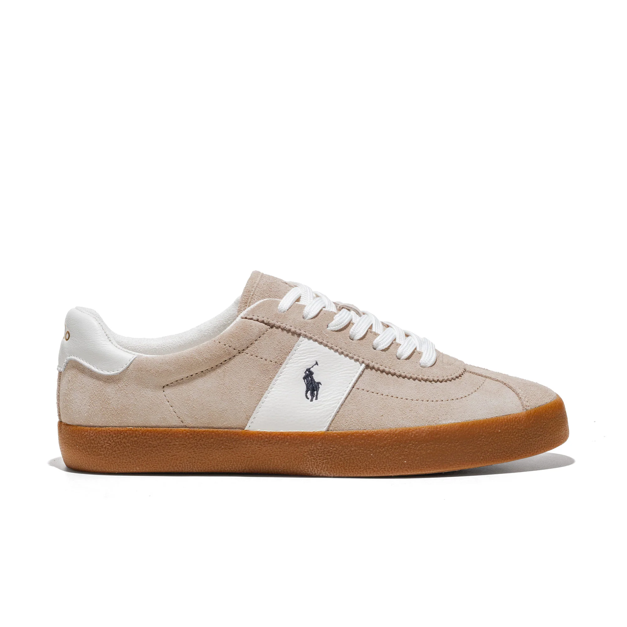 Polo Ralph Lauren Court Vulc PP Milkshake/Deckwash White