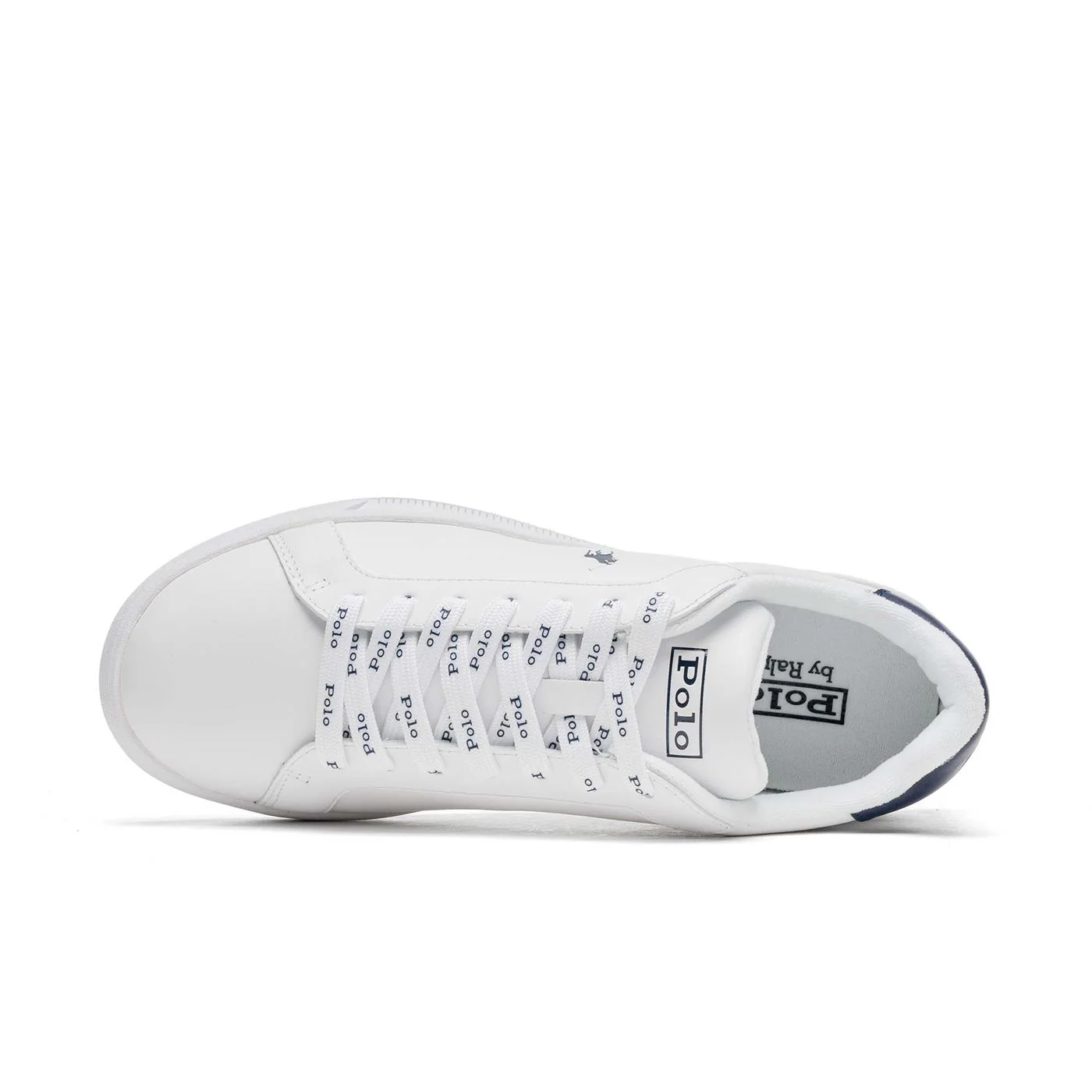 Polo Ralph Lauren Heritage Court II Leather White/Npt Navy - Image 5