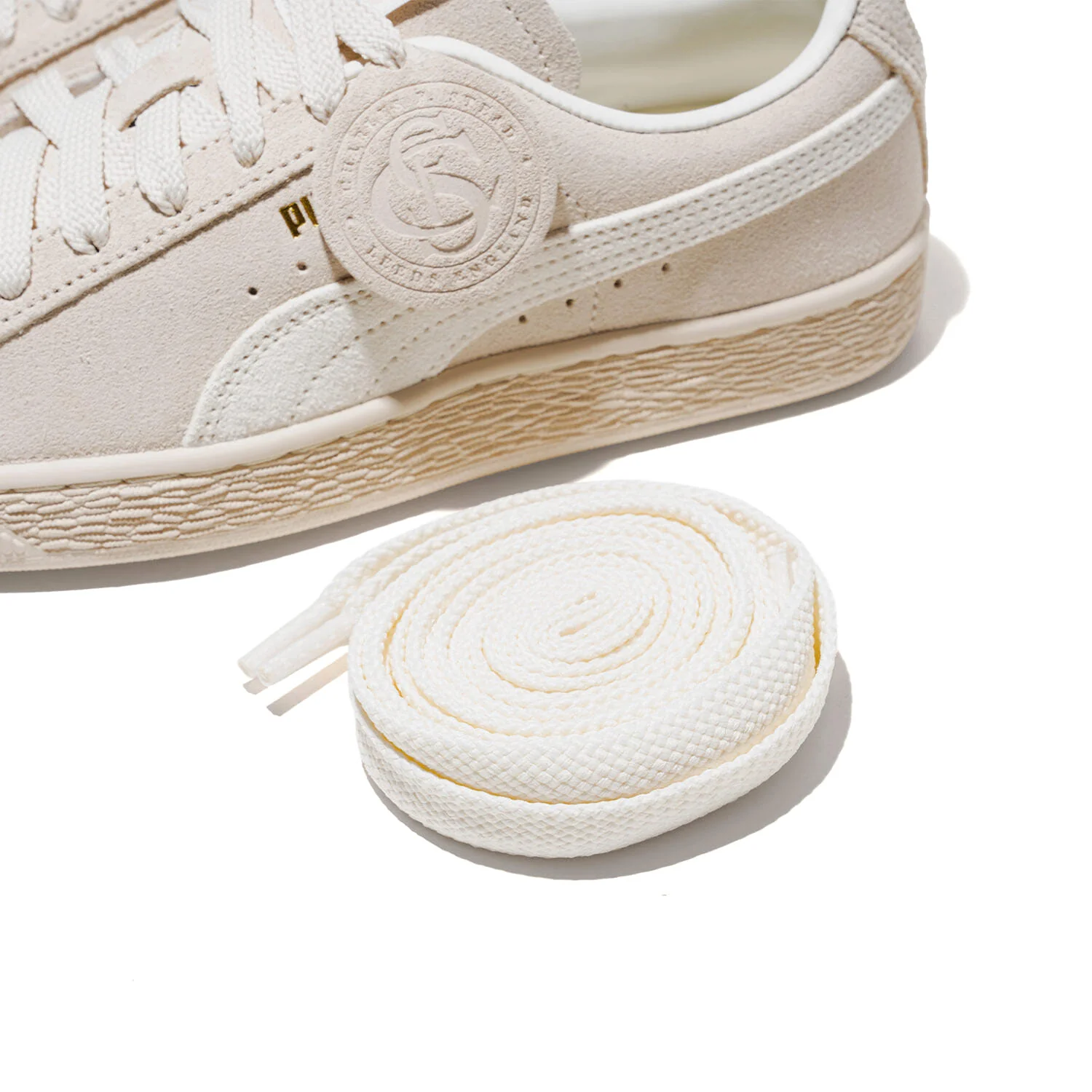 Puma Suede Charles F. Stead Ash Gray/Frosted Ivory - Image 7