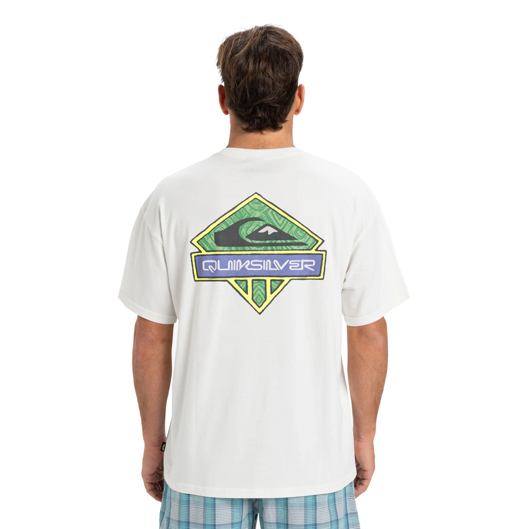 Quiksilver Crystal Jet SS Tee Snow White