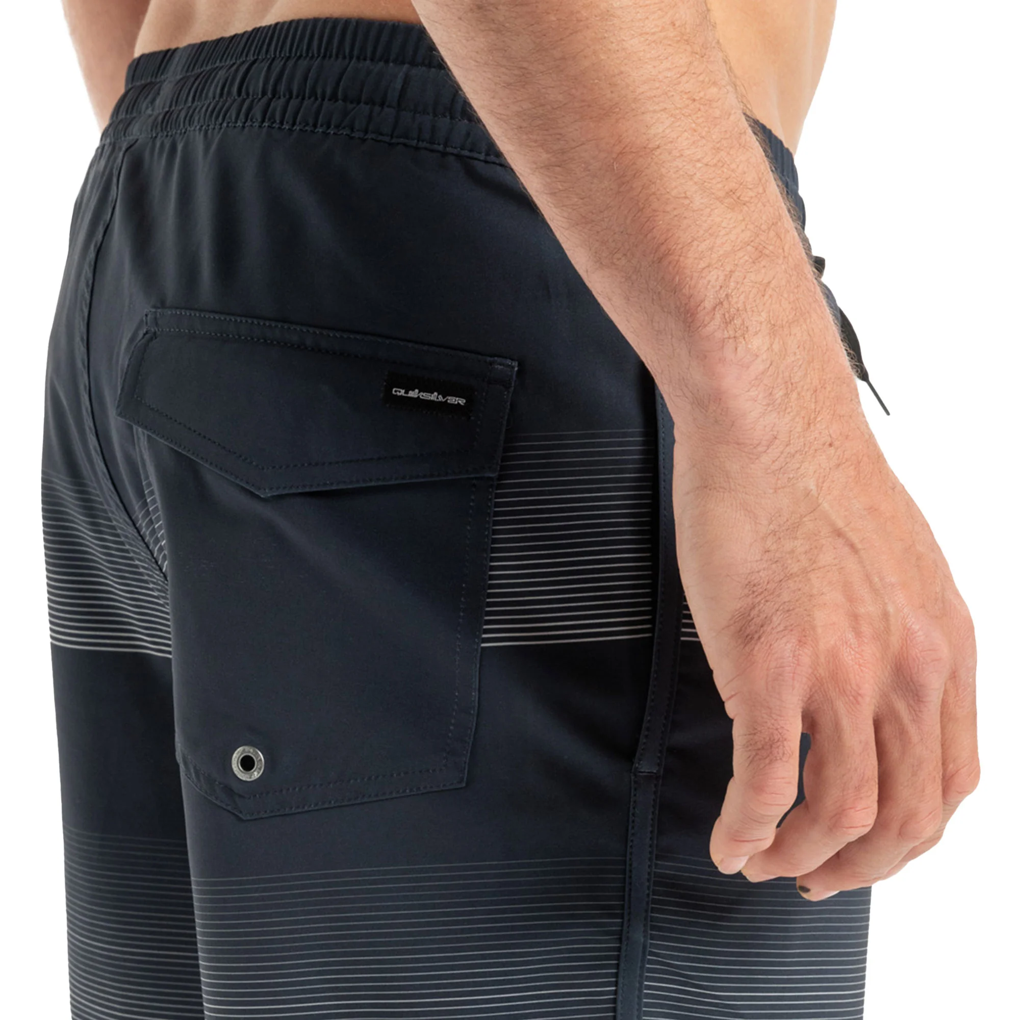 Quiksilver Surfsilk Scallop 16" Short Dark Navy Tijuana - Image 4