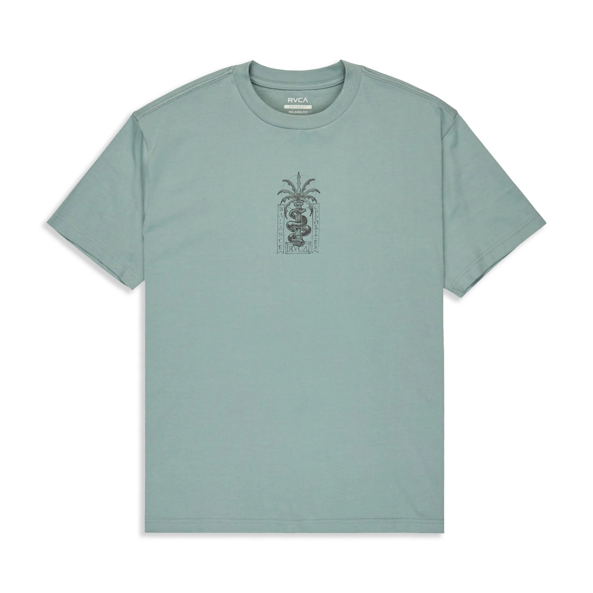 RVCA Serpent T-Shirt Lead - Image 2
