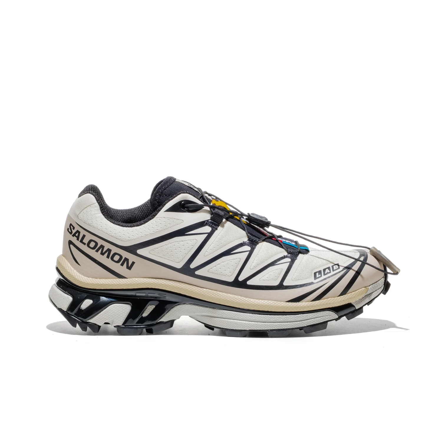 Salomon XT-6 Vanilla Ice/Black/Silver Cloud