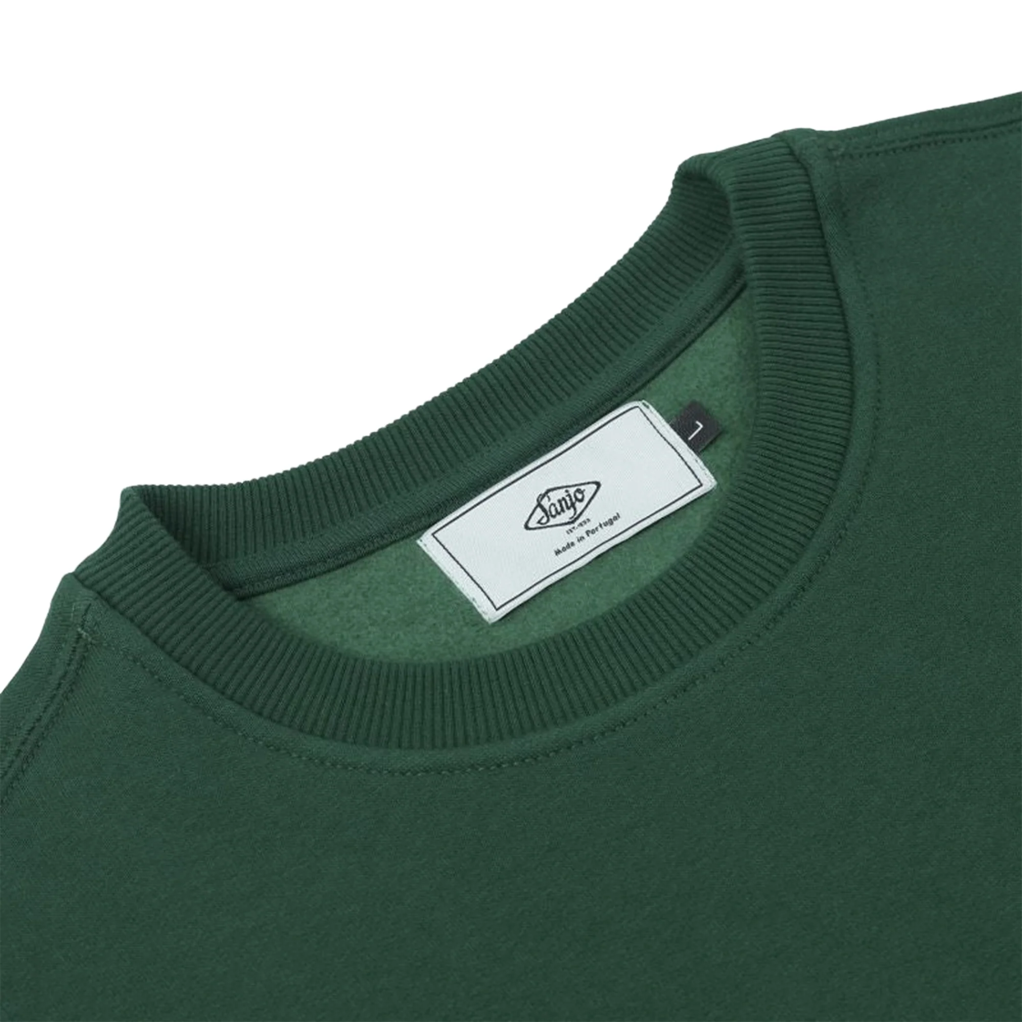 Sanjo K100 Patch Sweat Green - Image 3