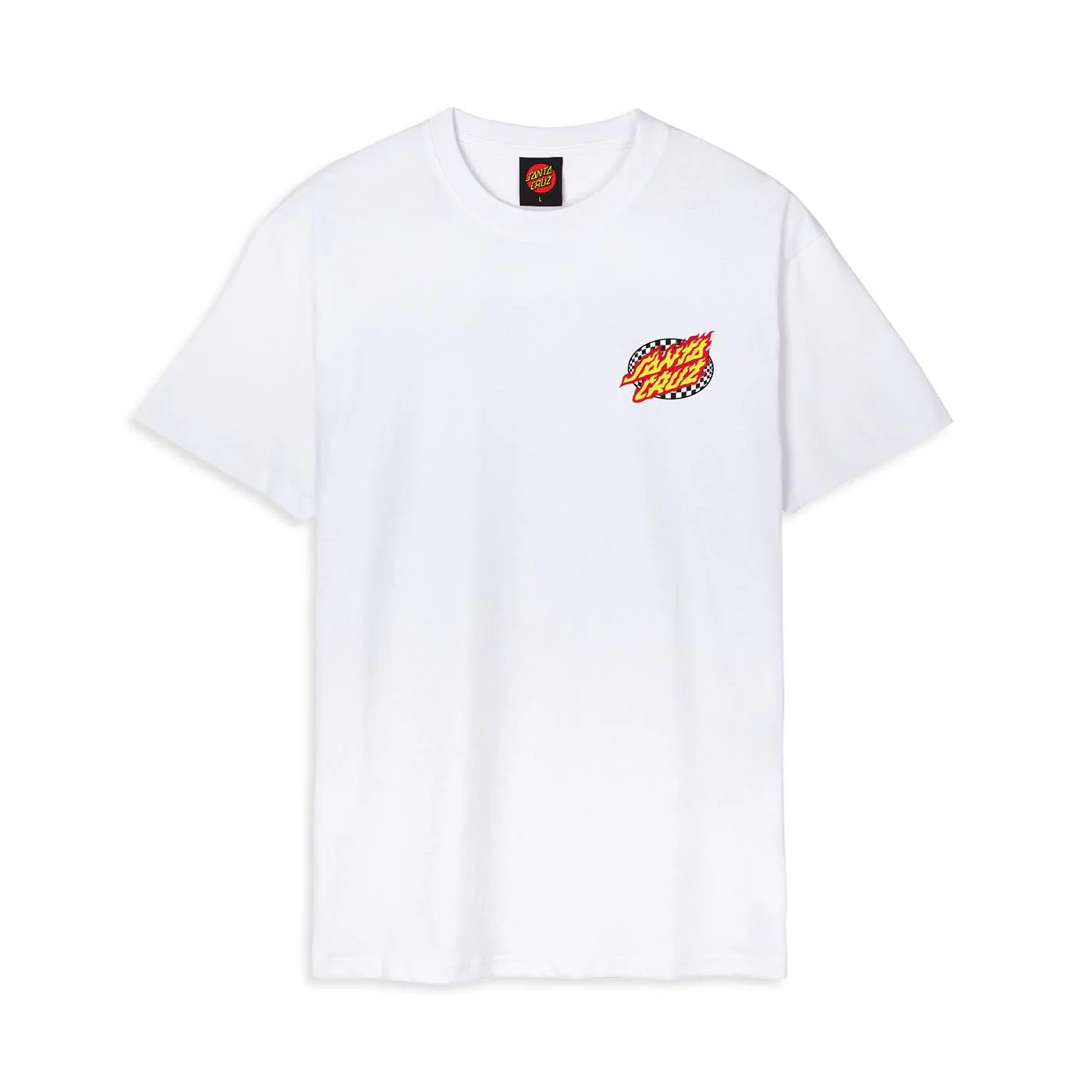 Santa Cruz Goal Flame T-Shirt White - Image 2