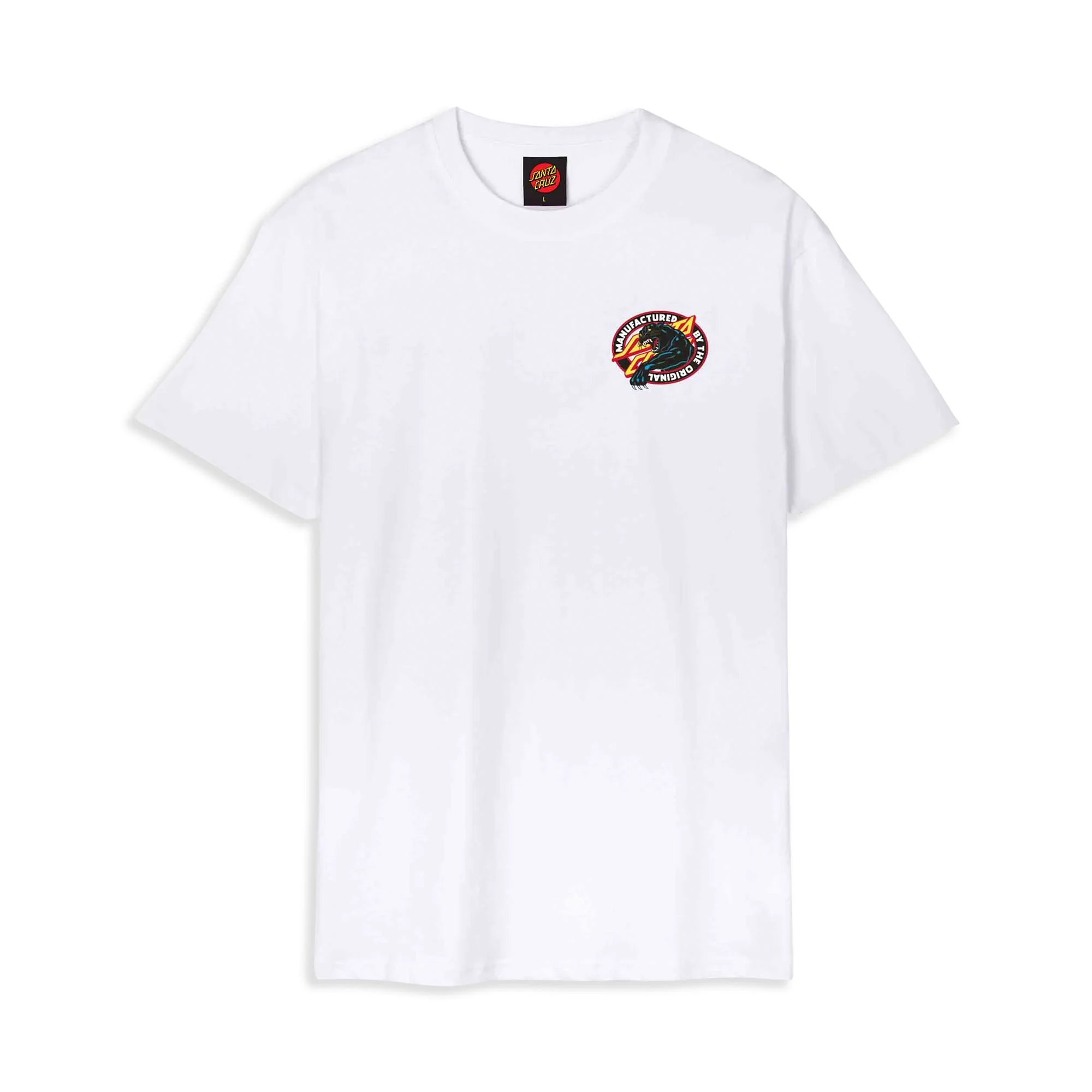 Santa Cruz Natas SC Panther Tee White - Image 2
