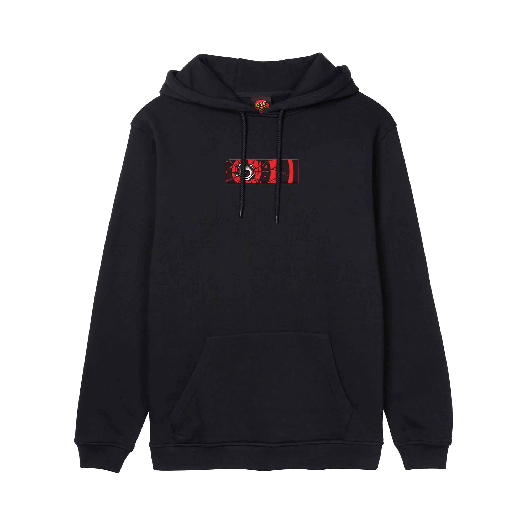 Santa Cruz Roskopp Dissect Strip Hoodie Black - Image 2