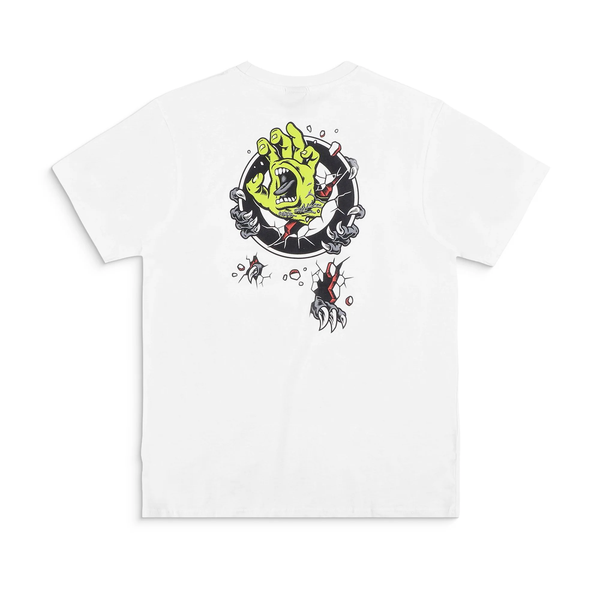 Santa Cruz Roskopp Screaming Target T-Shirt White