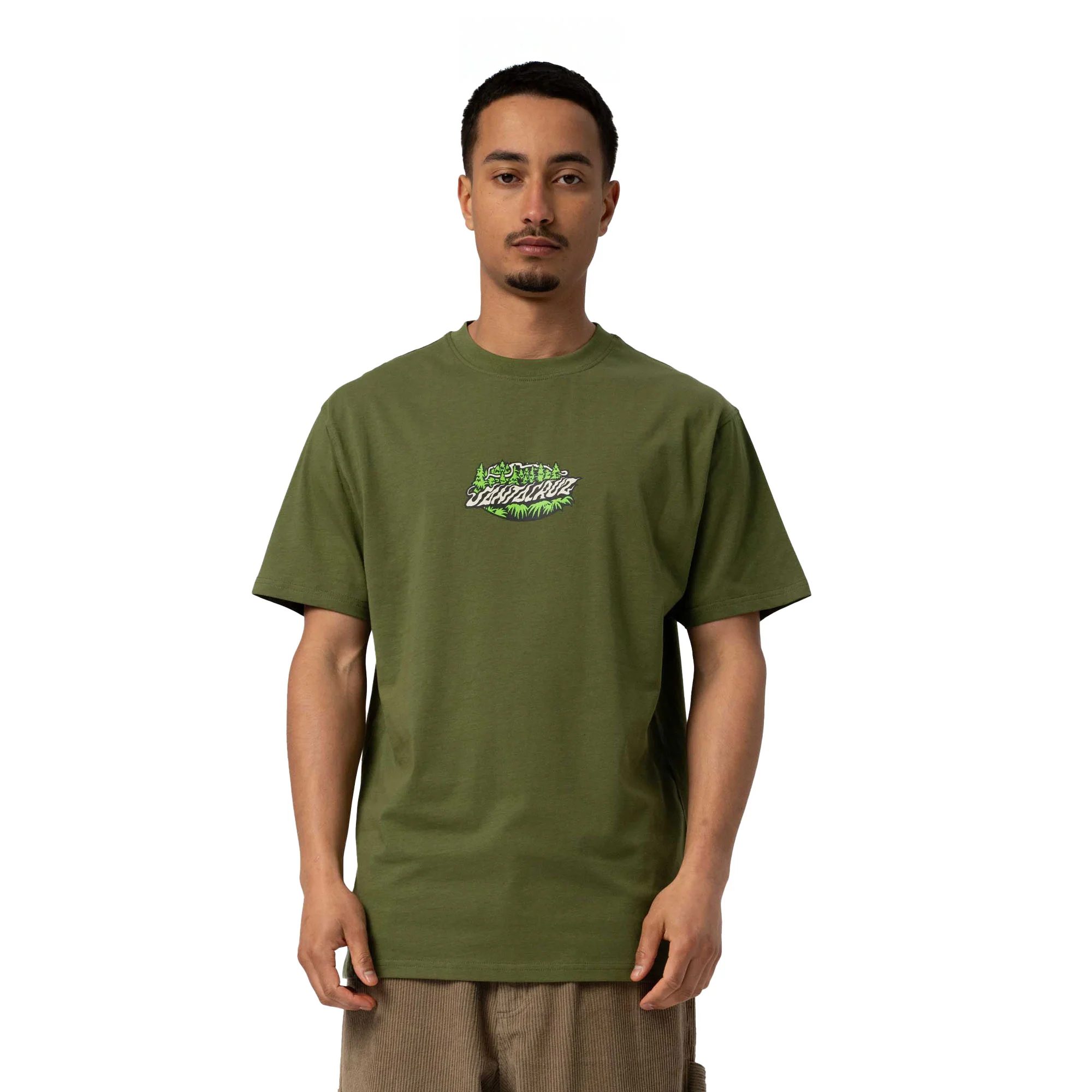 Santa Cruz Winkowski Big Foot Tee Dark Moss - Image 2