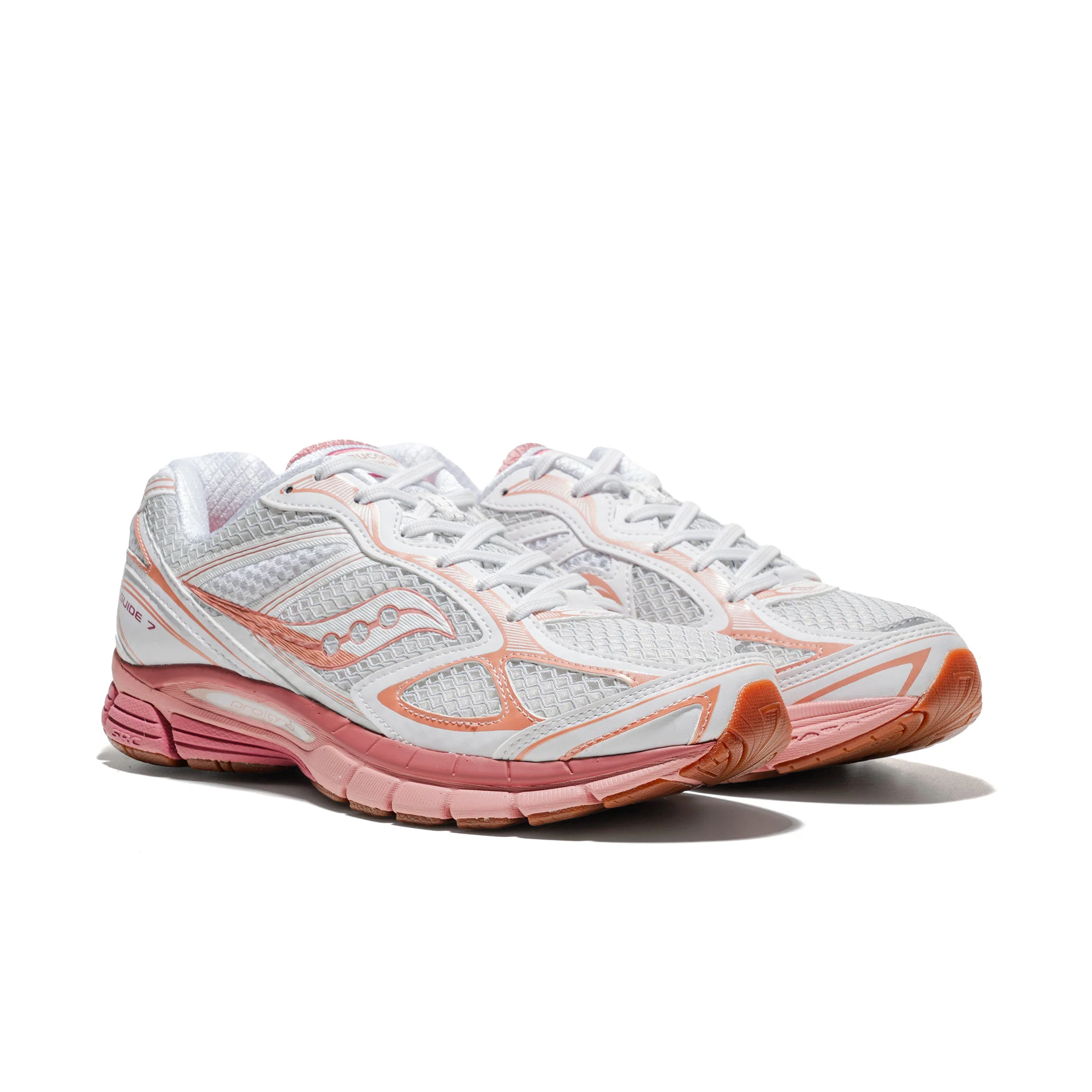 Saucony Progrid Guide 7 White/Peach - Image 3