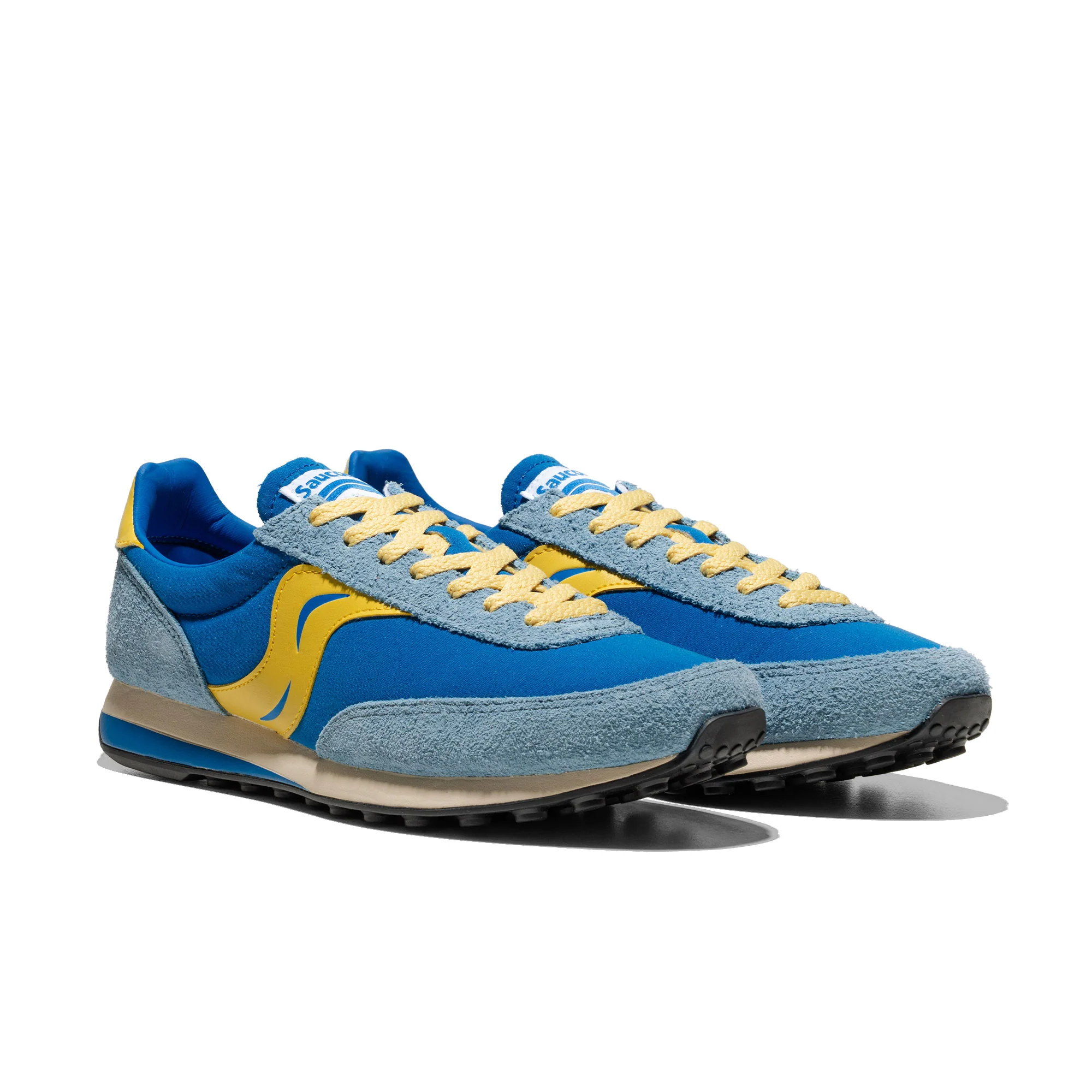 Saucony Trainer 80 Original Blue/Mustard - Image 2