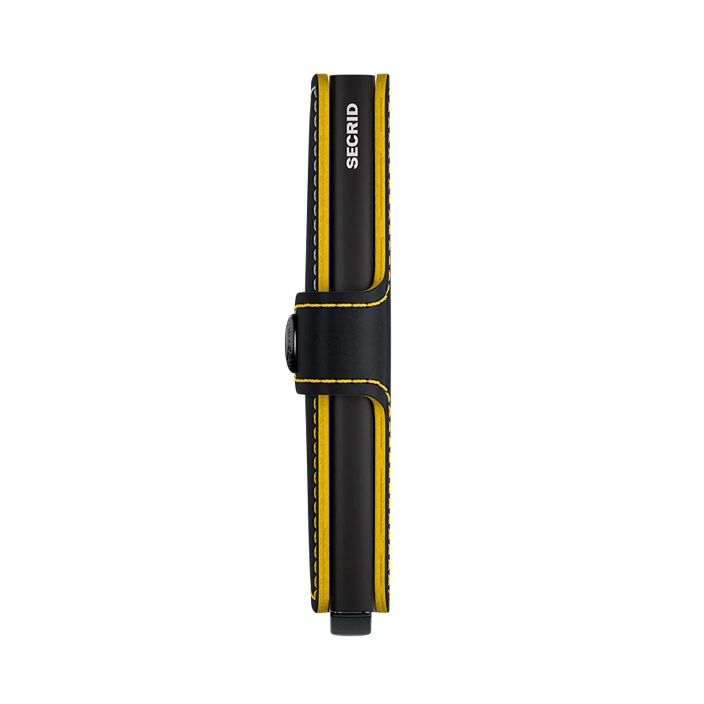 Secrid Miniwallet Matte Black & Ochre - Image 2