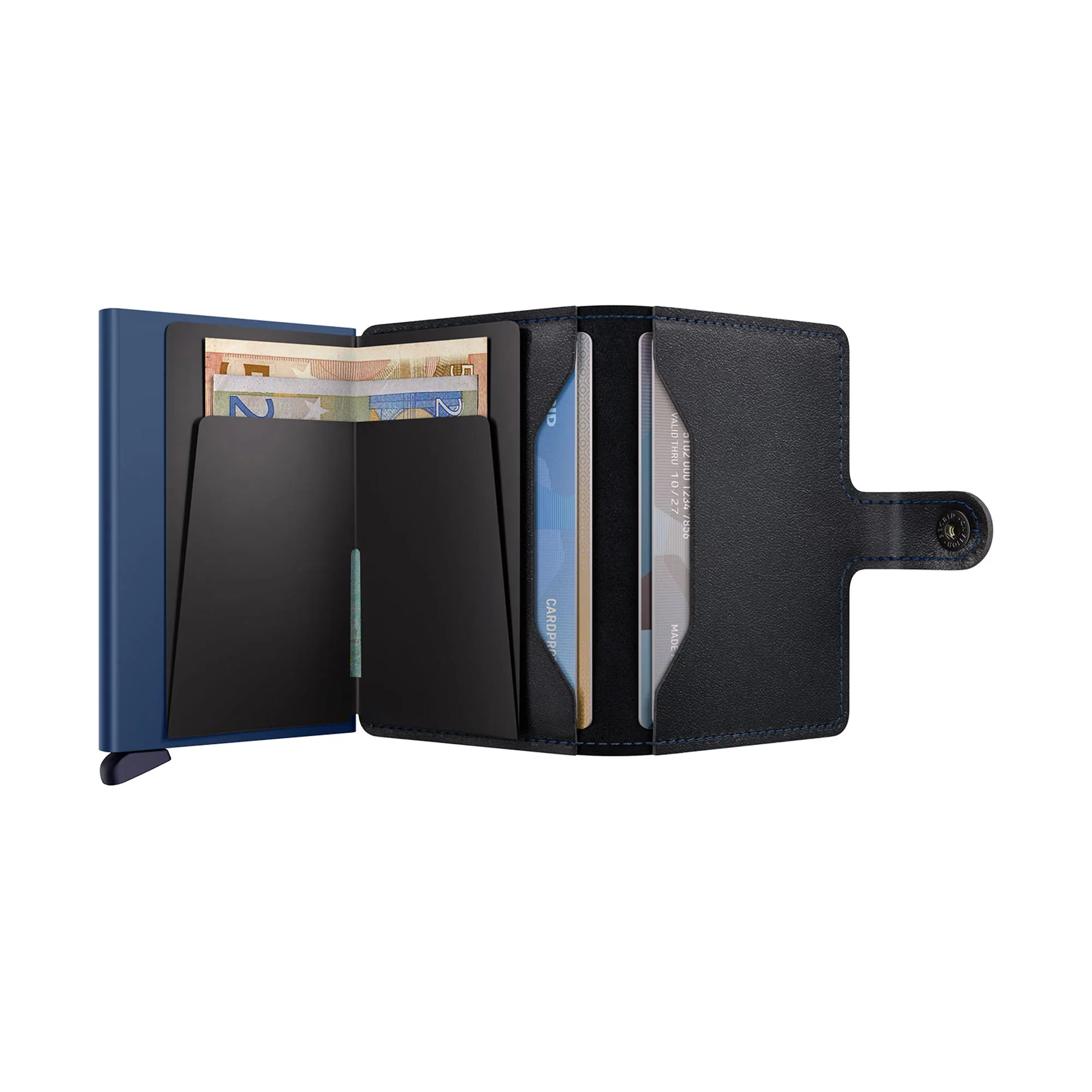Secrid Miniwallet Original Black/Navy - Image 4