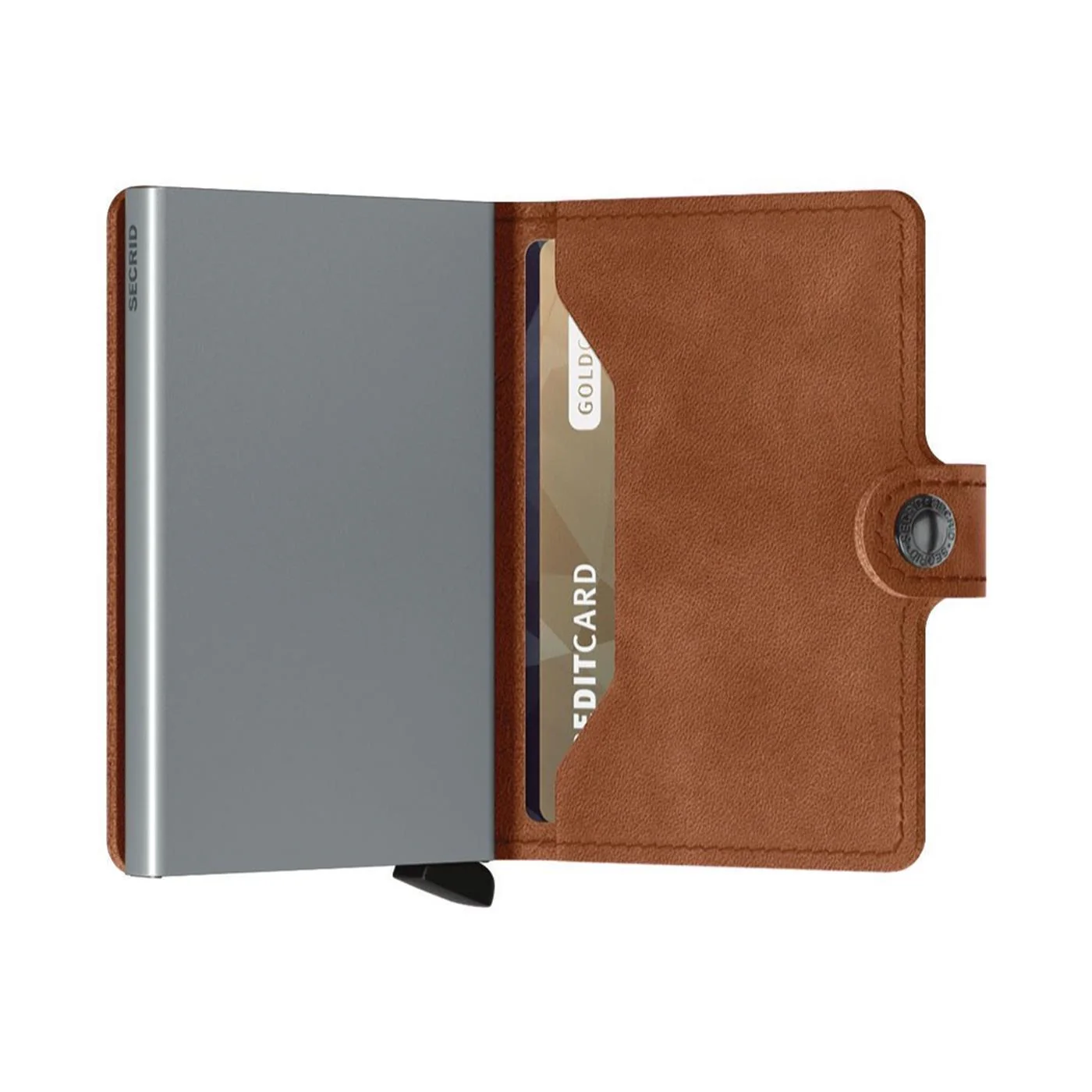 Secrid Miniwallet Vintage Cognac/Silver - Image 3