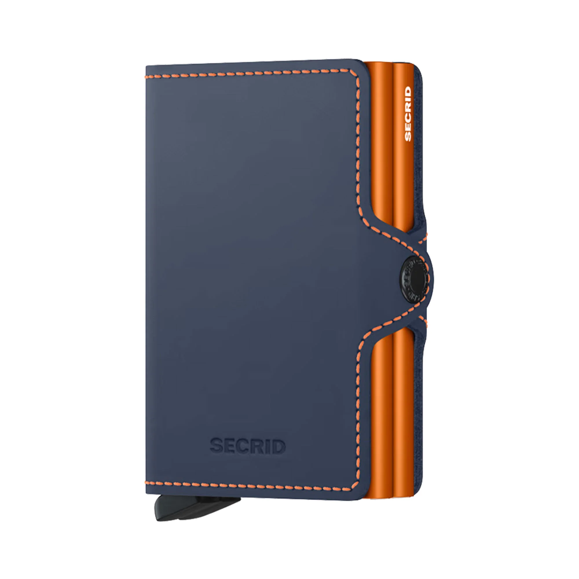Secrid Twinwallet Matte Night Blue/Orange