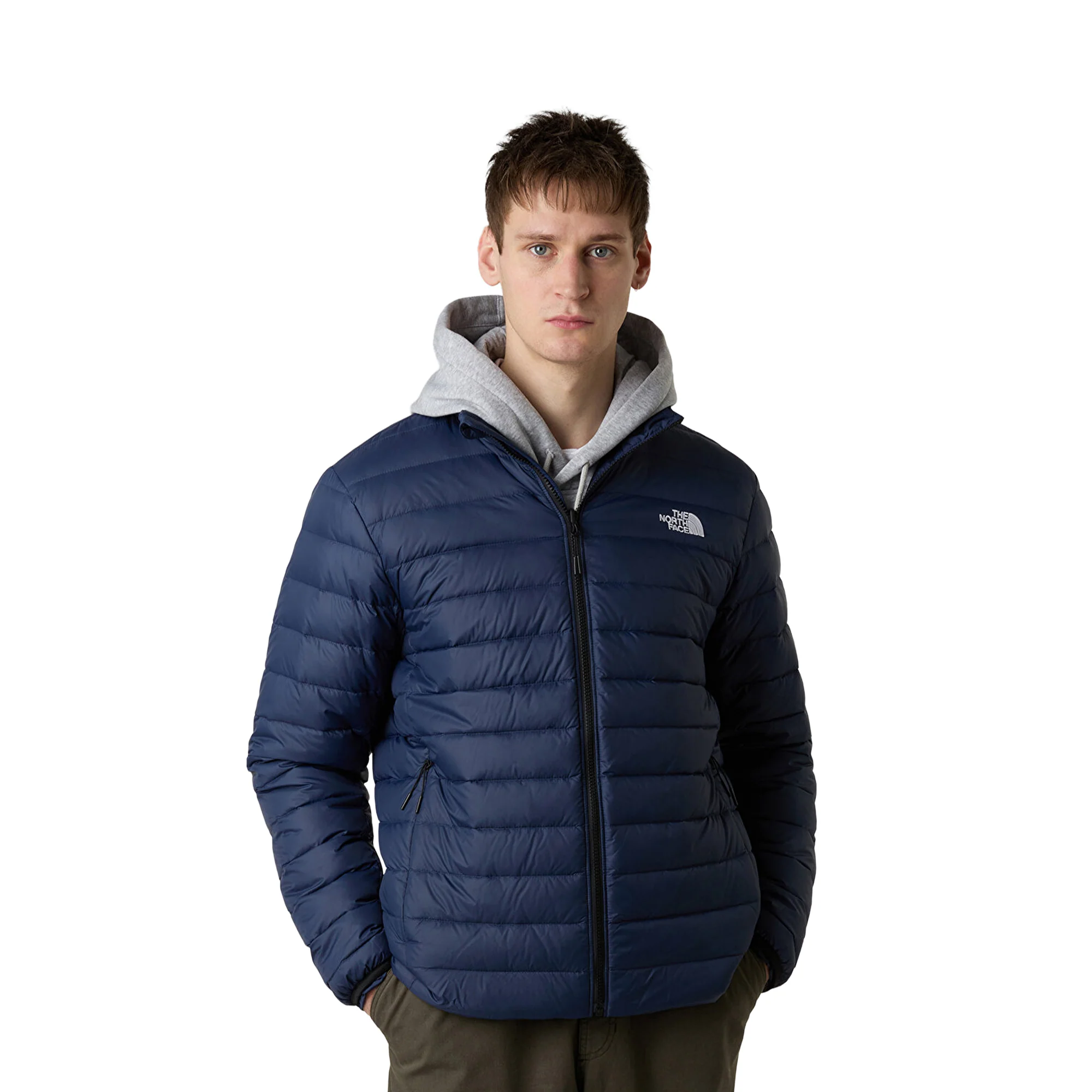The North Face Classic Down Jacket Summit Navy - Image 2