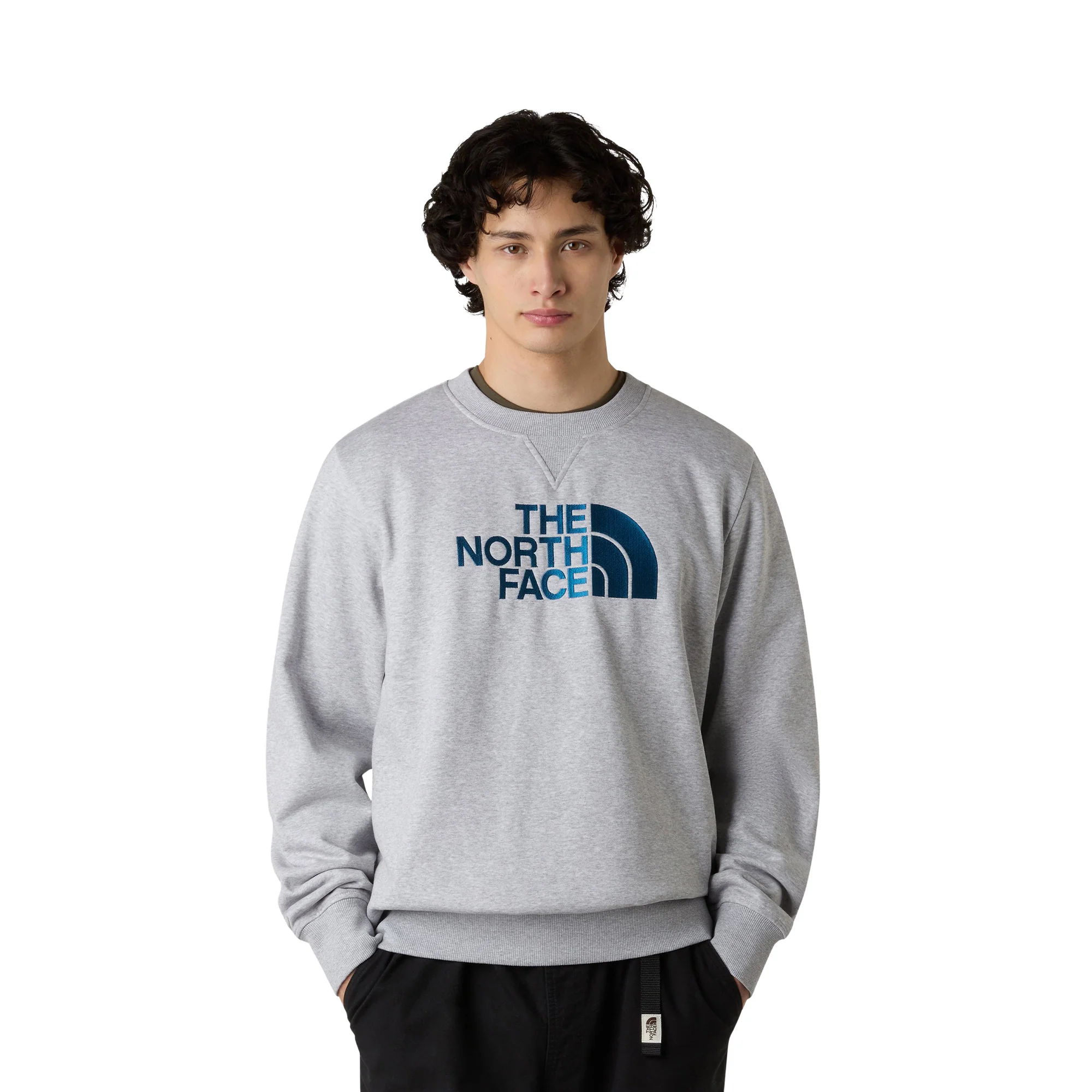 The North Face Drew Peak Crew TNF Light Grey Heather