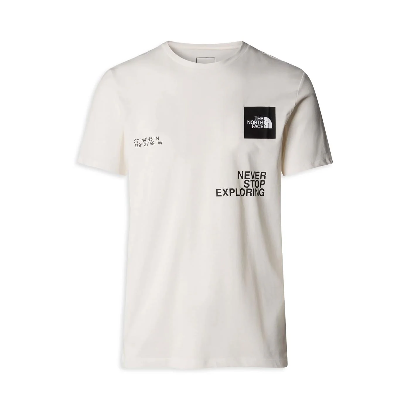 The North Face Foundation Coordinates Graphic Tee Gardenia