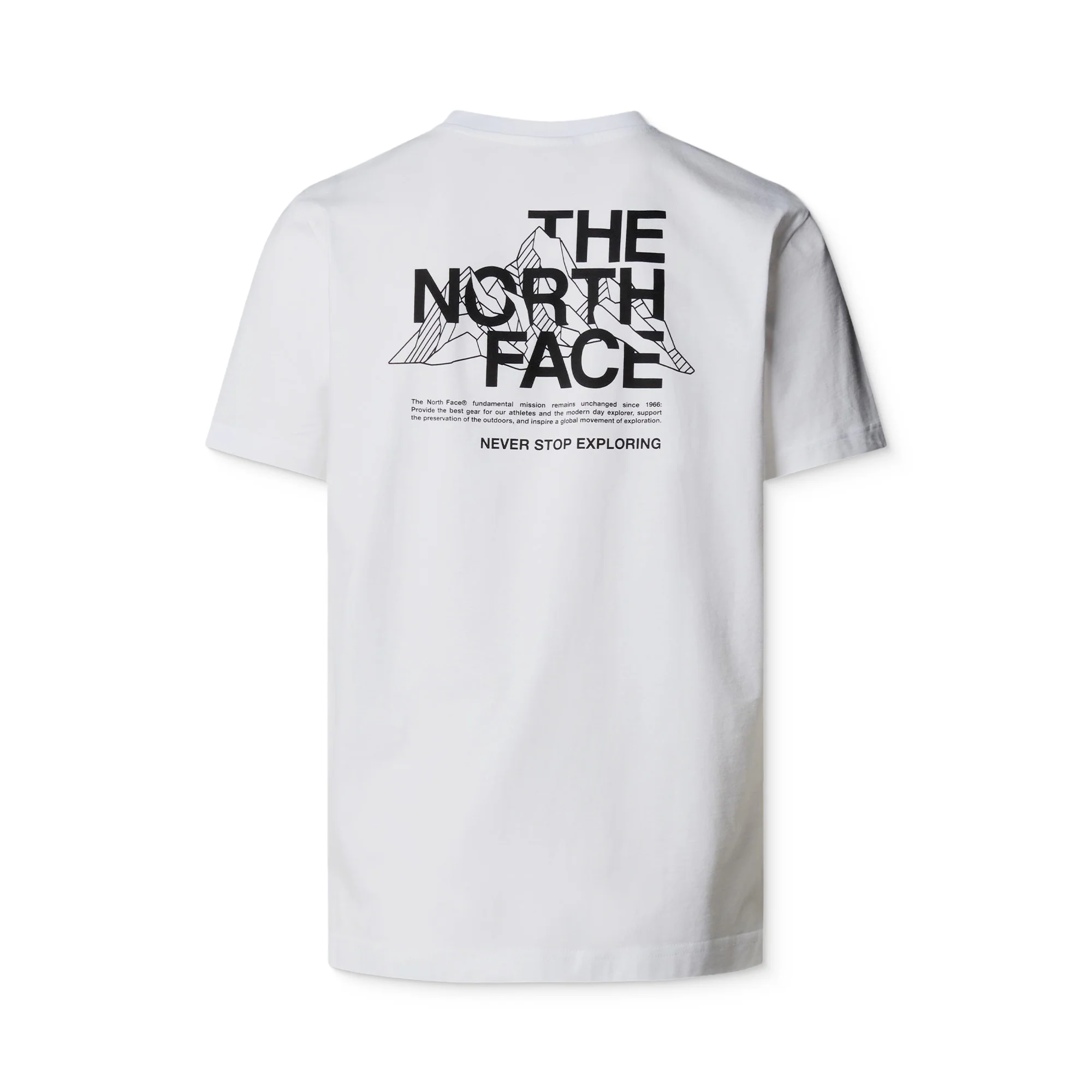 The North Face Mountain Sketch SS Tee TNF White