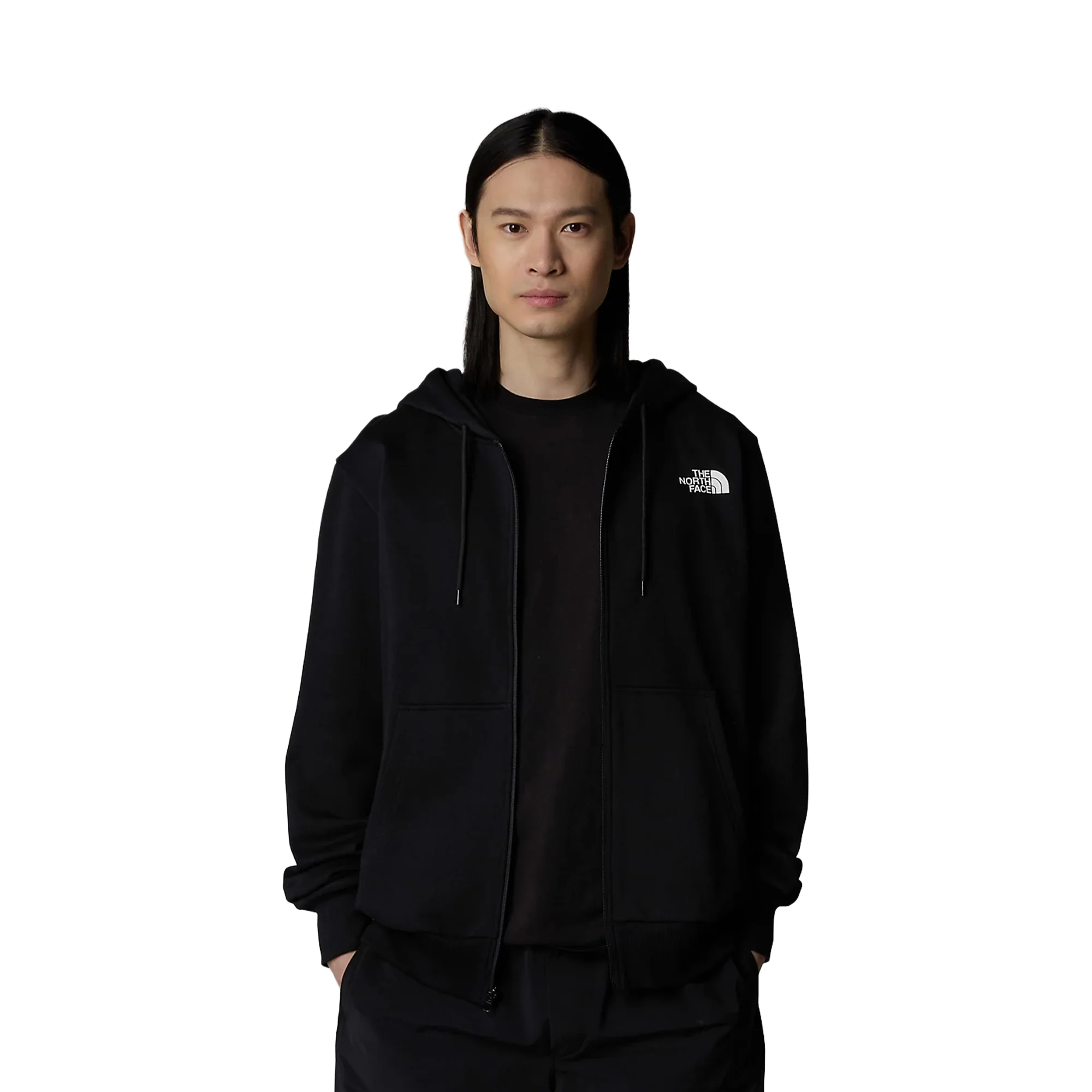 The North Face Simple Dome Full Zip Hoodie TNF Black - Image 3