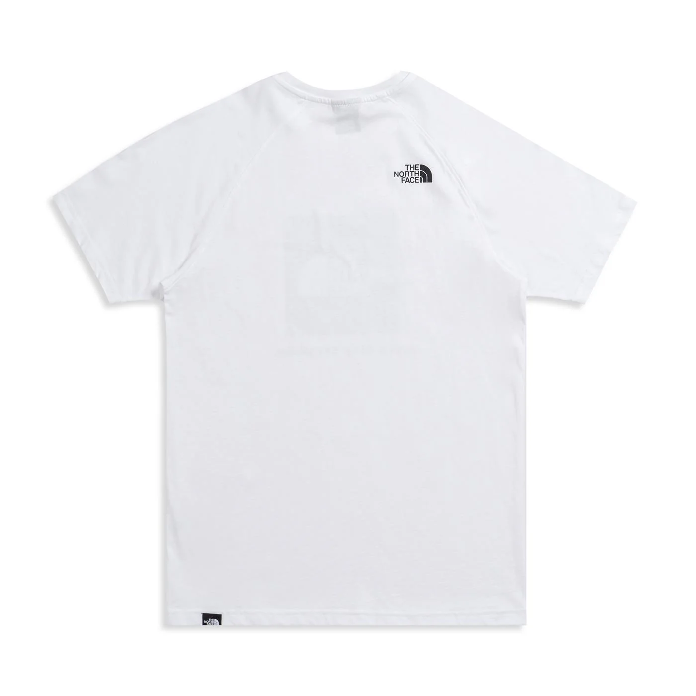 The North Face S/S Raglan Red Box Tee TNF White/TNF Black - Image 2