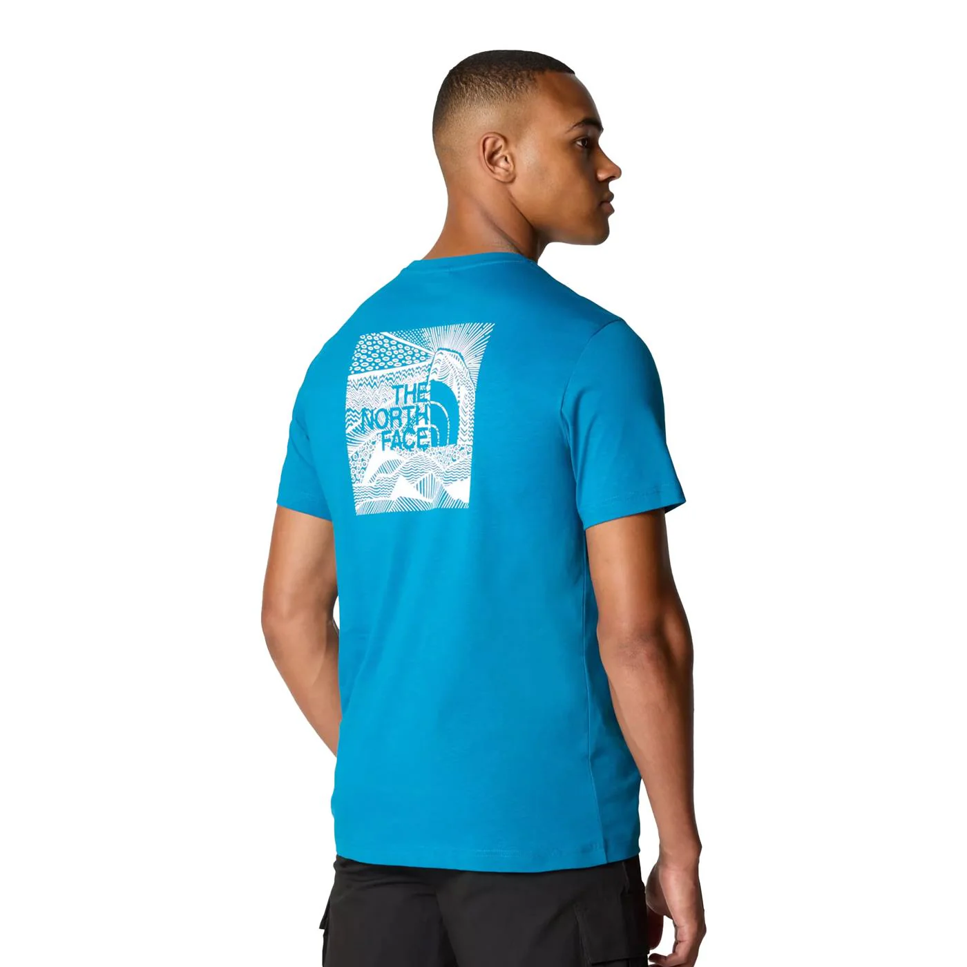 The North Face S/S Redbox Celebration Tee Adriatic Blue