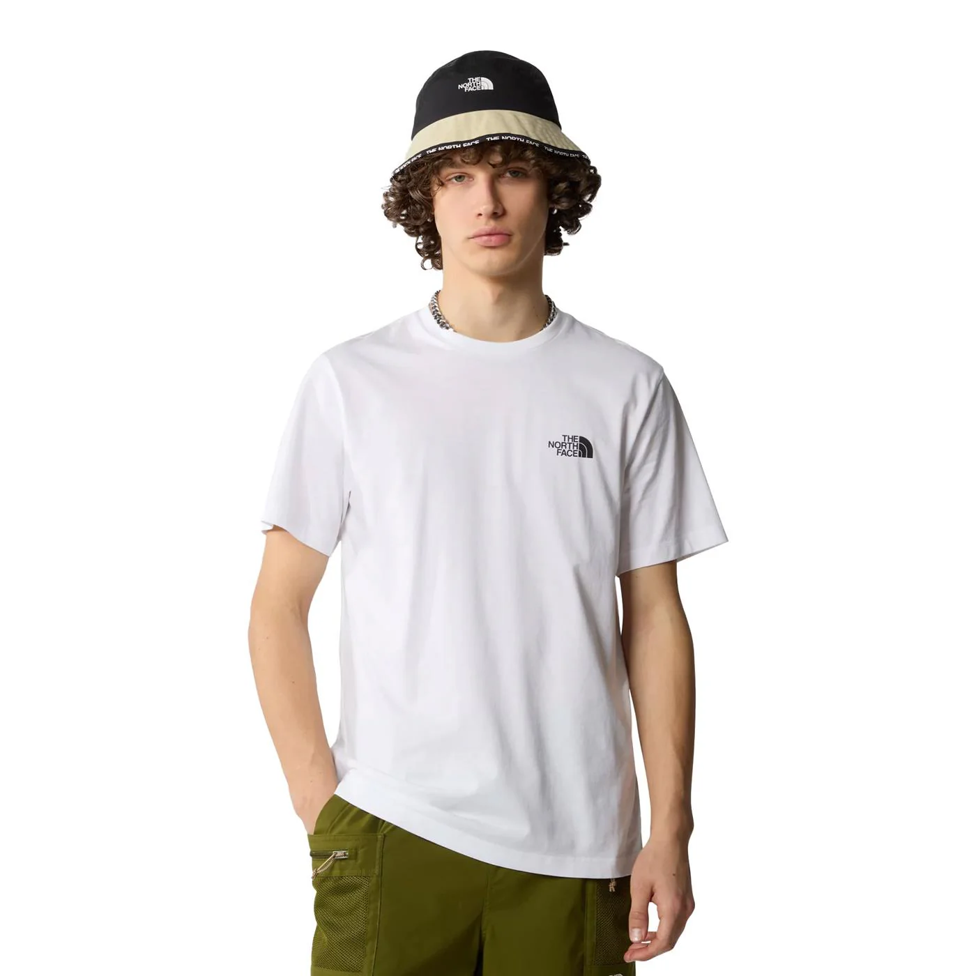 The North Face S/S Simple Dome Tee TNF White