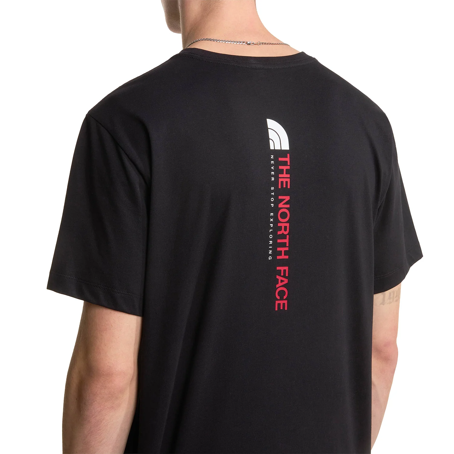 The North Face Vertical Graphic Regular SS Tee TNF Black - Image 3