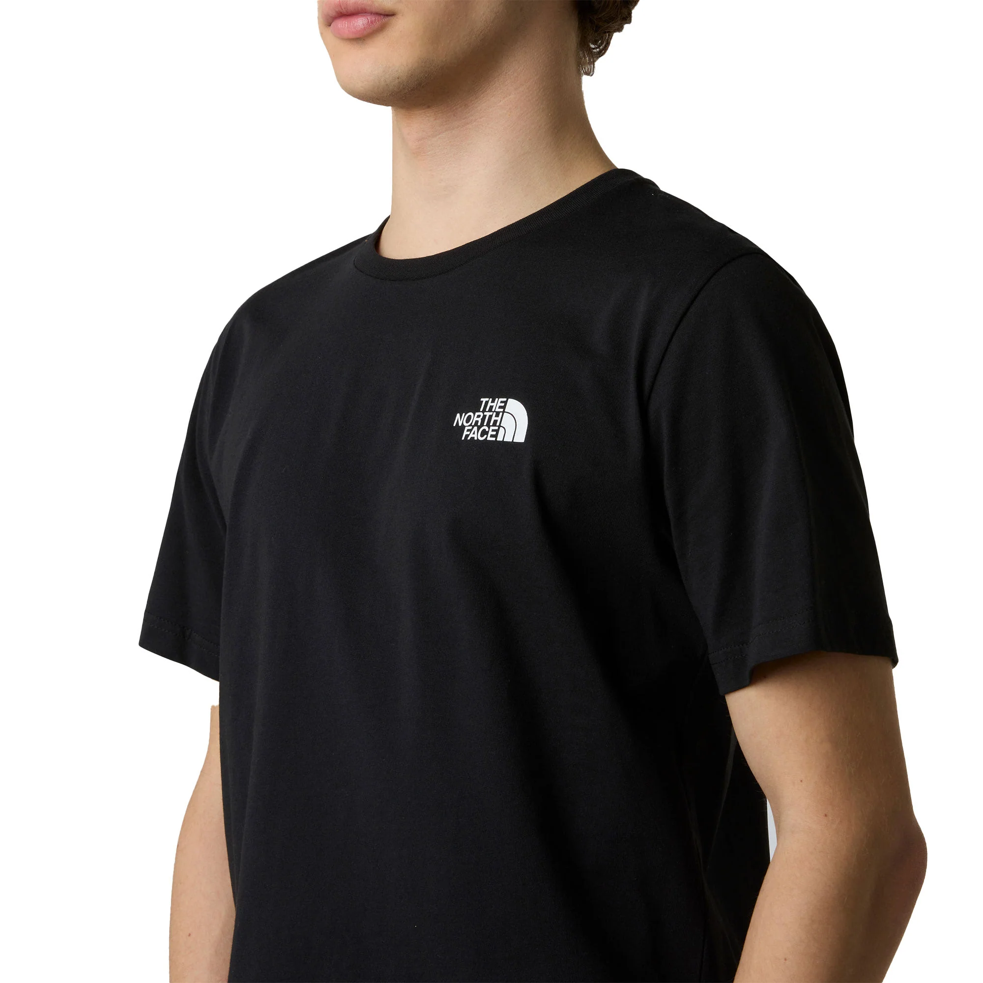 The North Face Vertical Logo SS Tee TNF Black - Image 4