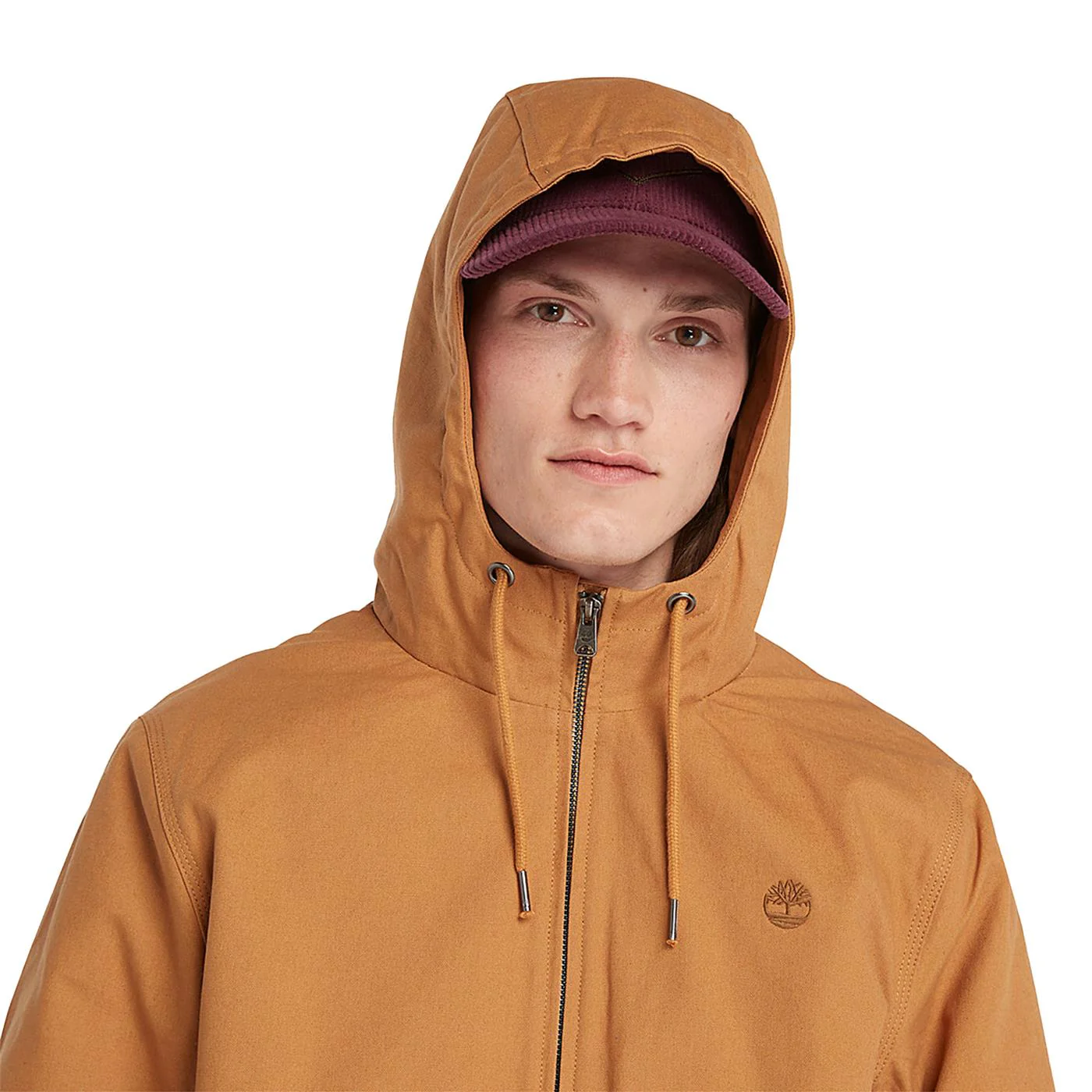 Timberland Canvas Bomber Jacket Wheat Boot - Image 4