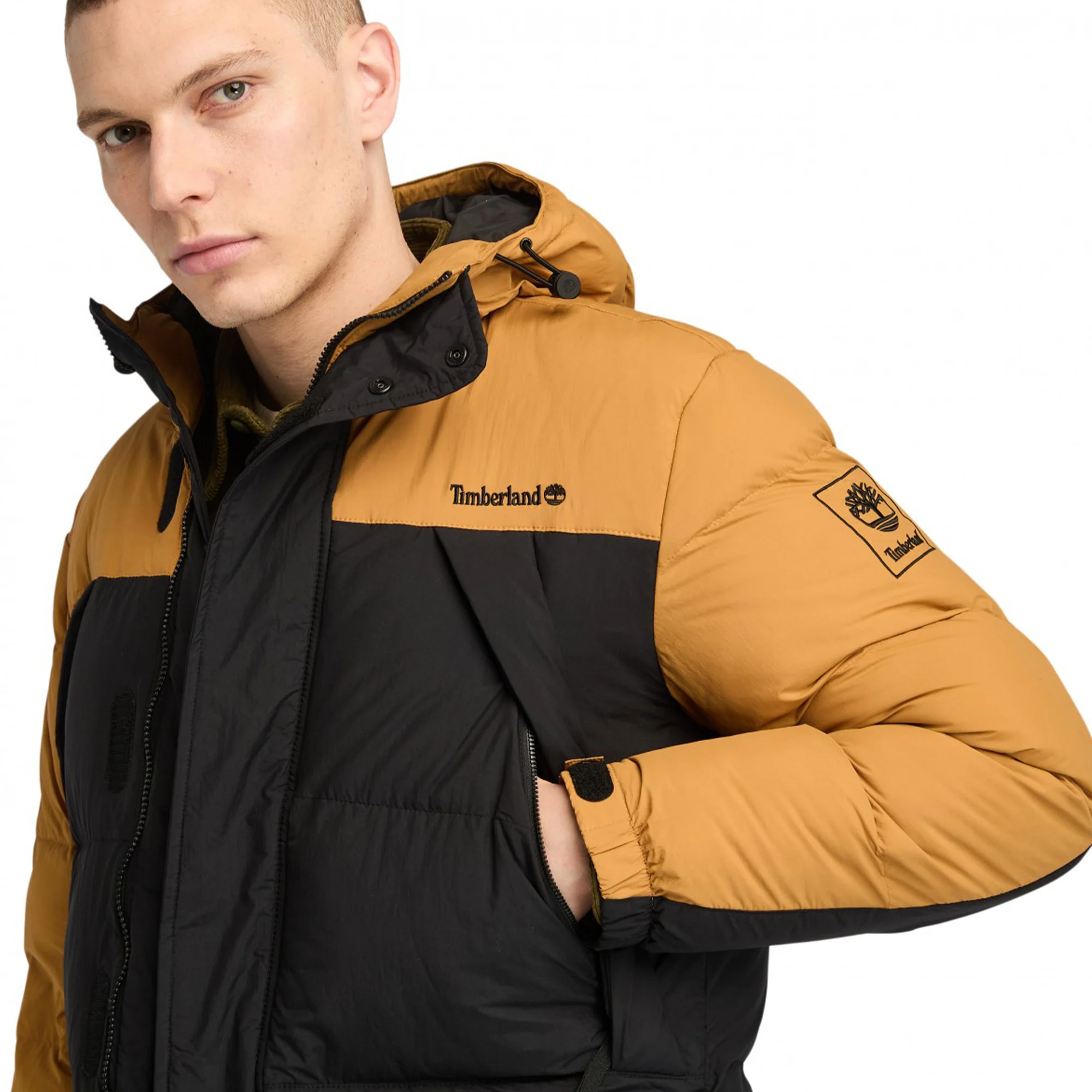 Timberland Durable Water Repellent Puffer Jacket Wheat Boot - Image 4