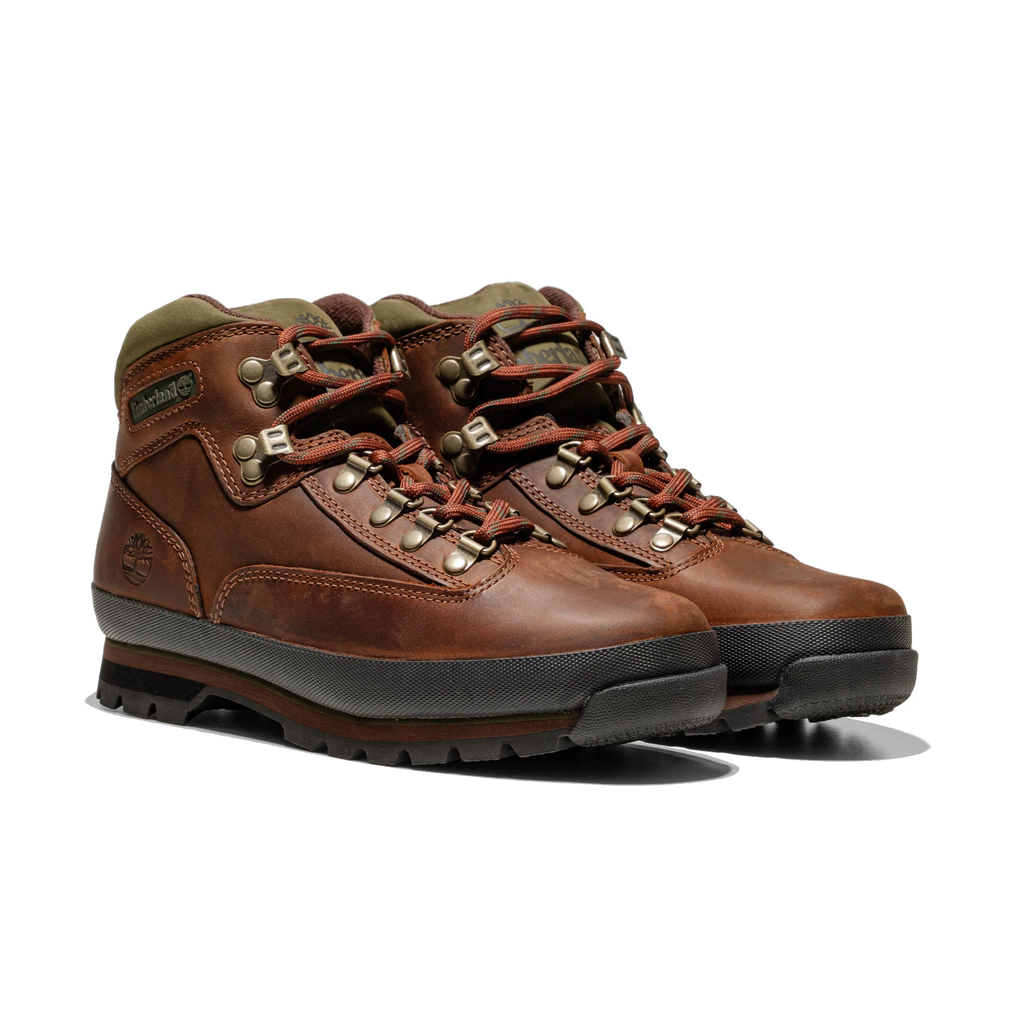Timberland Euro Hiker Mid Lace Up Boot Brown - Image 2