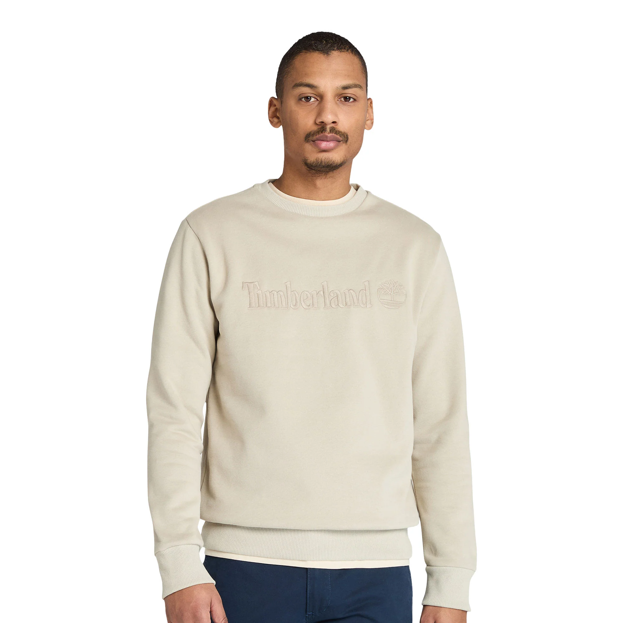 Timberland Hampthon Crew Neck Island Fossil