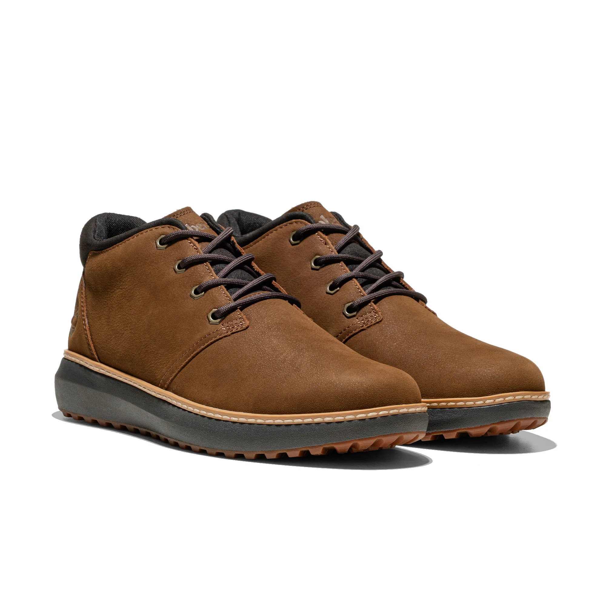 Timberland Hudson Road Mid Lace Up Chukka Boot Dark Brown - Image 2