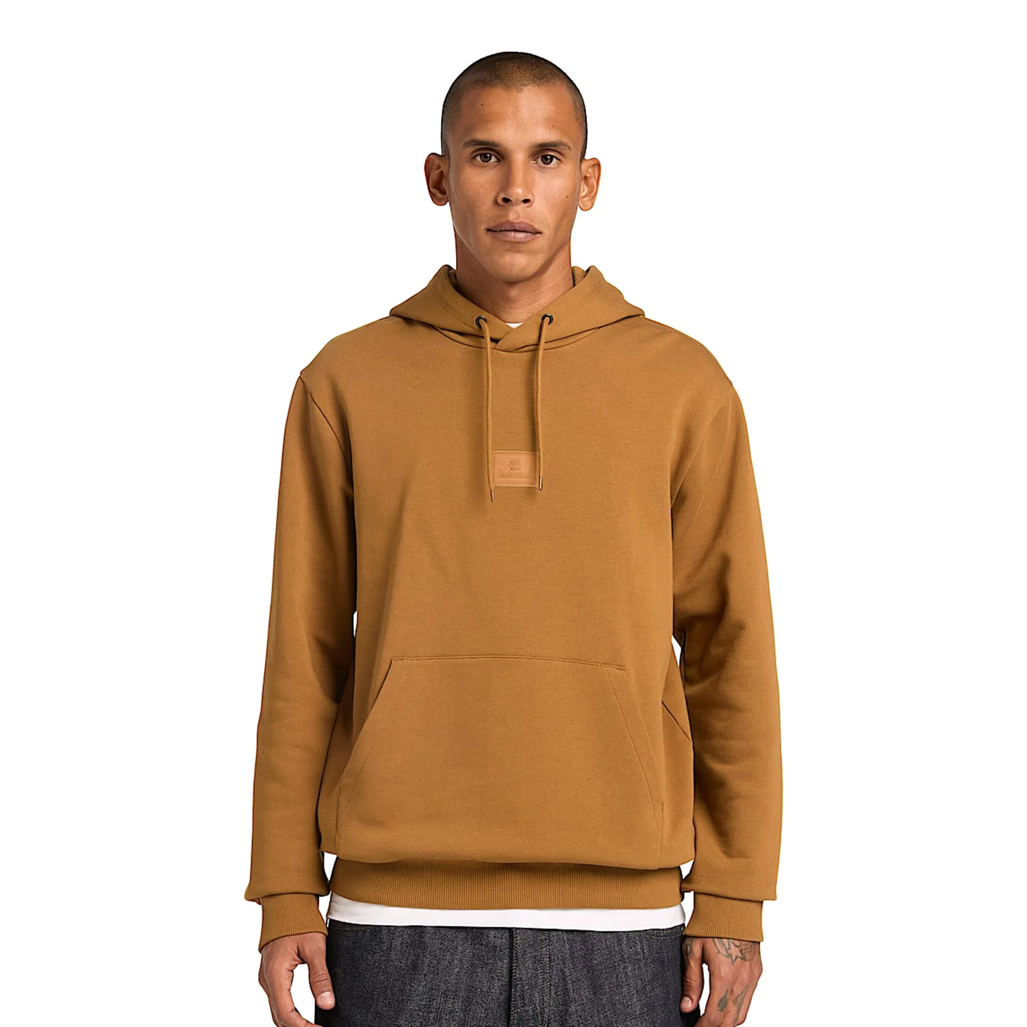 Timberland Silicon Badge Hoodie (LB) Dark Wheat Boot